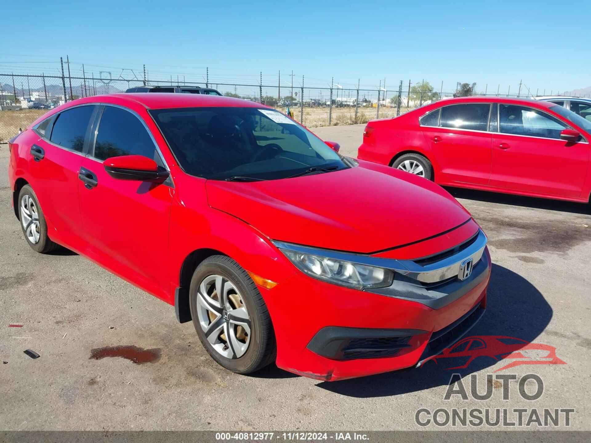 HONDA CIVIC 2016 - 2HGFC2F5XGH500495