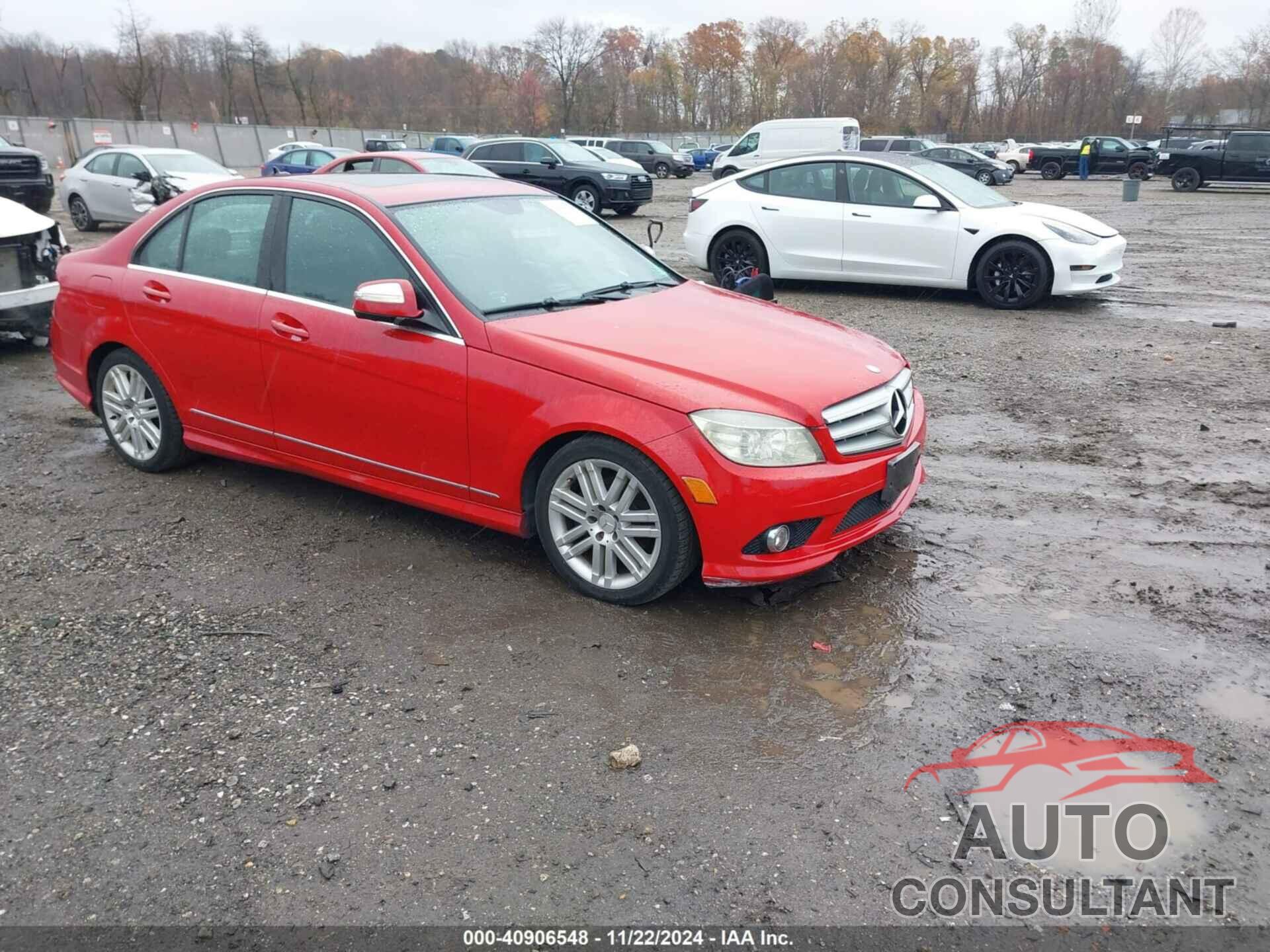 MERCEDES-BENZ C 300 2009 - WDDGF81X79R079561