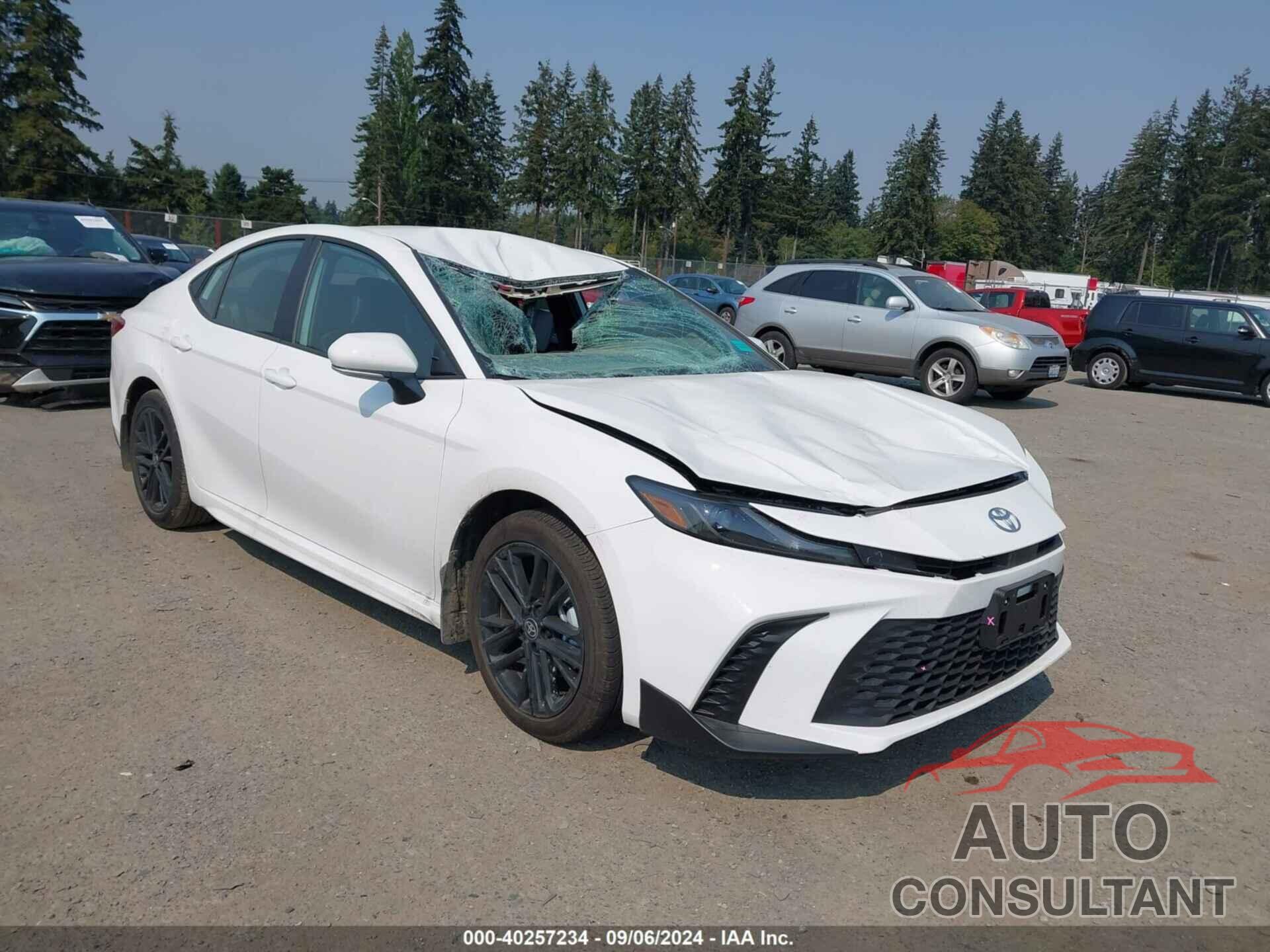 TOYOTA CAMRY 2025 - 4T1DAACK8SU013765