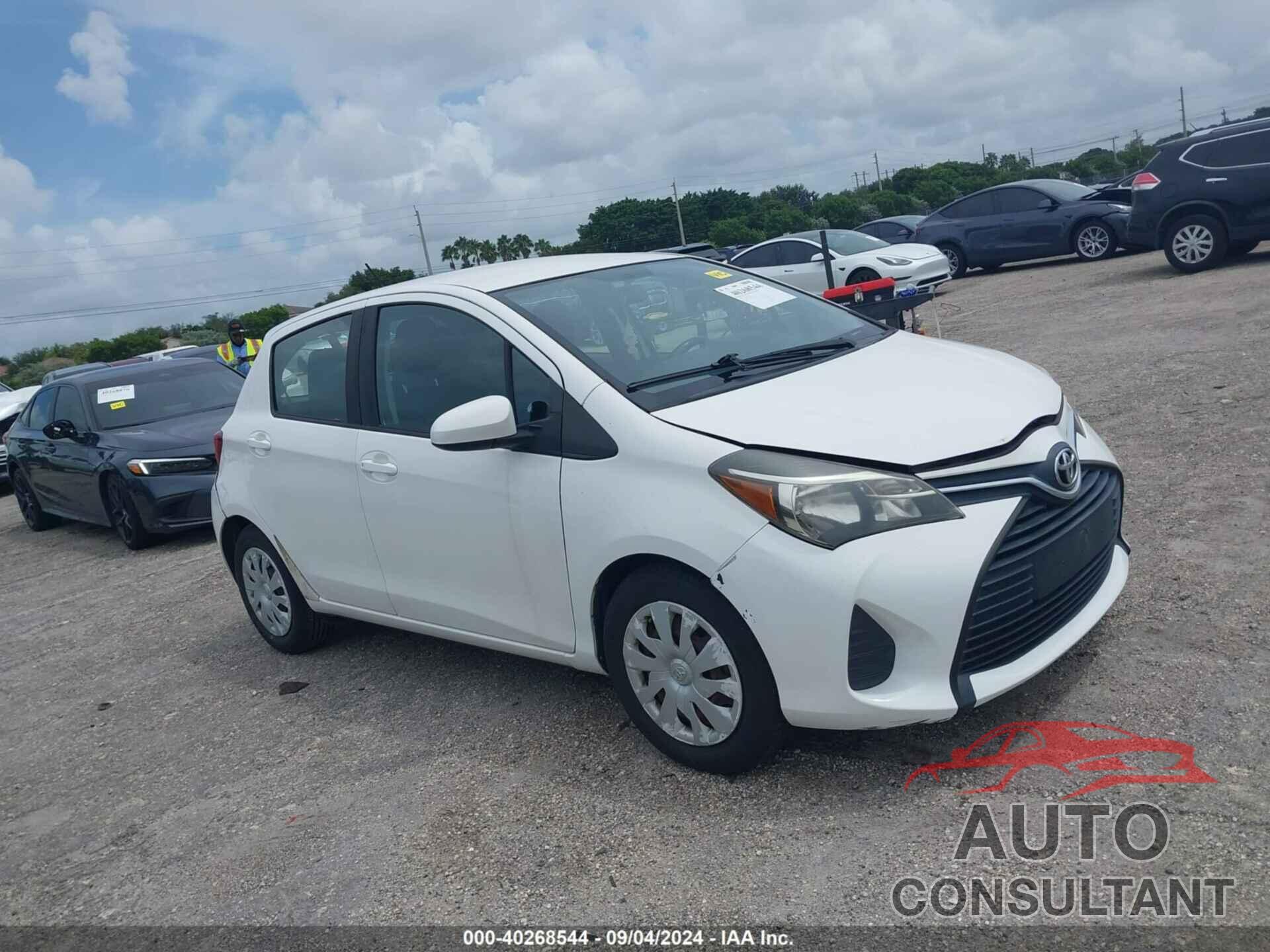 TOYOTA YARIS 2016 - VNKKTUD30GA060755