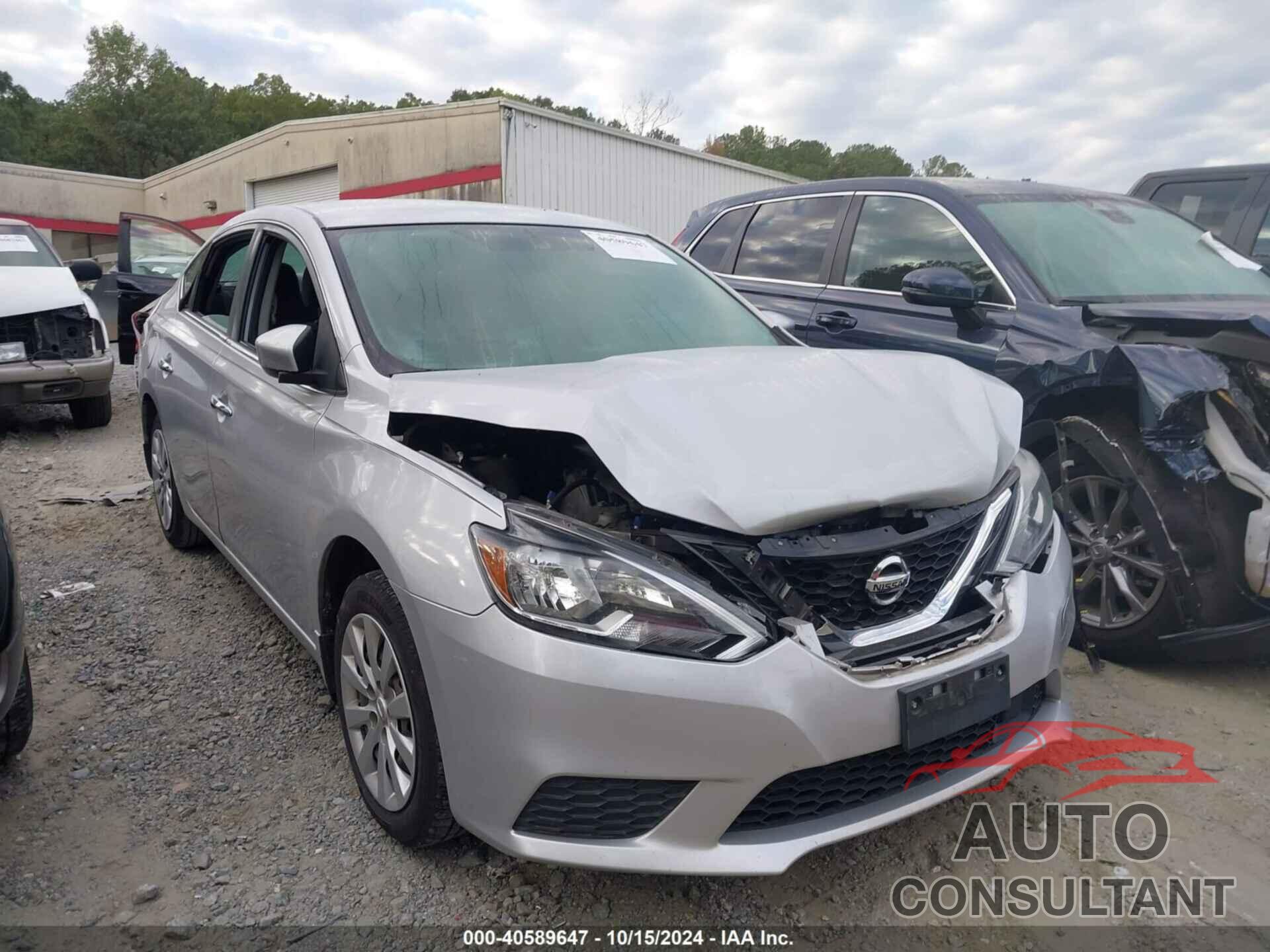 NISSAN SENTRA 2019 - 3N1AB7AP2KY435777