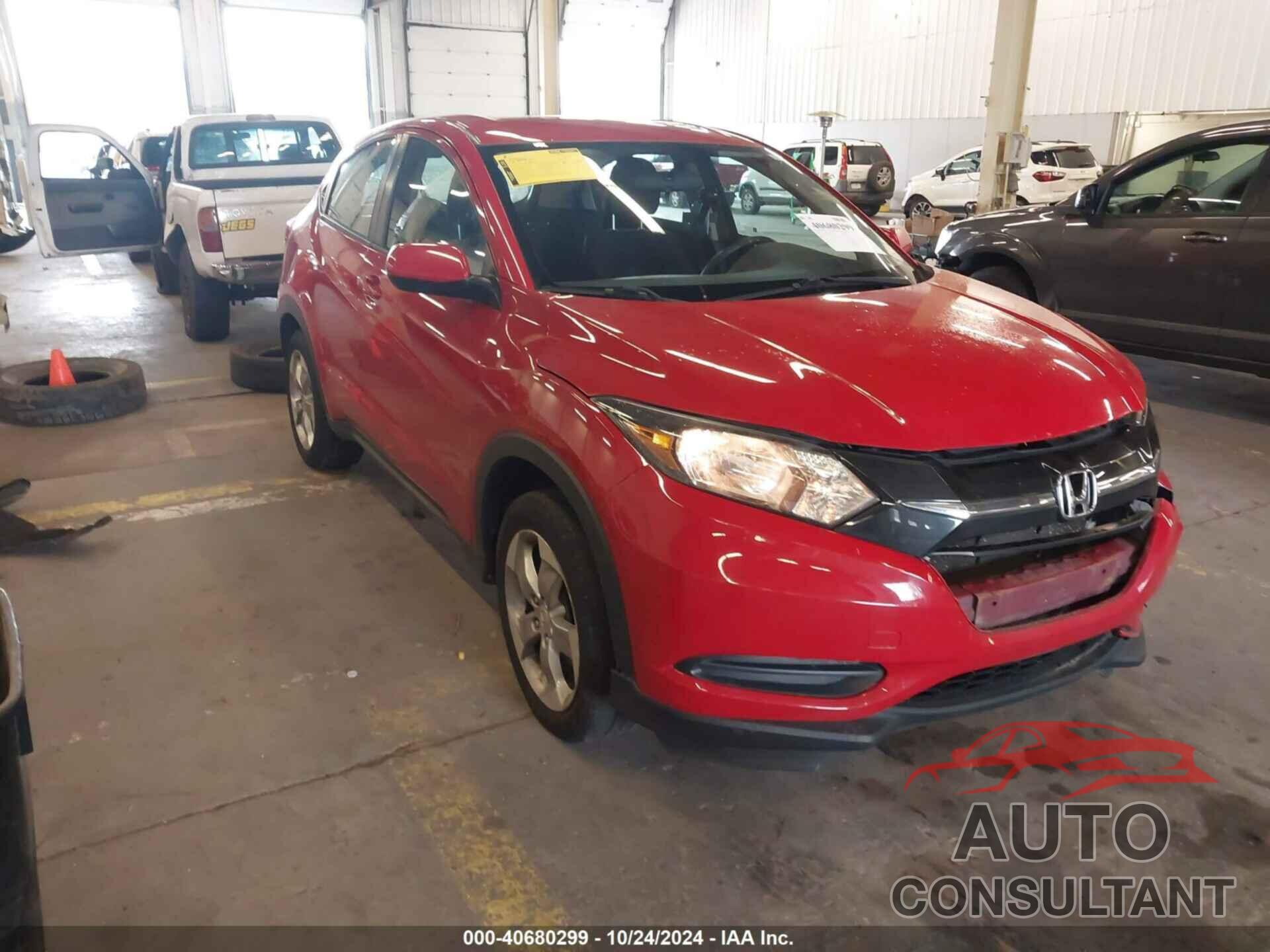 HONDA HR-V 2018 - 3CZRU6H3XJG703545