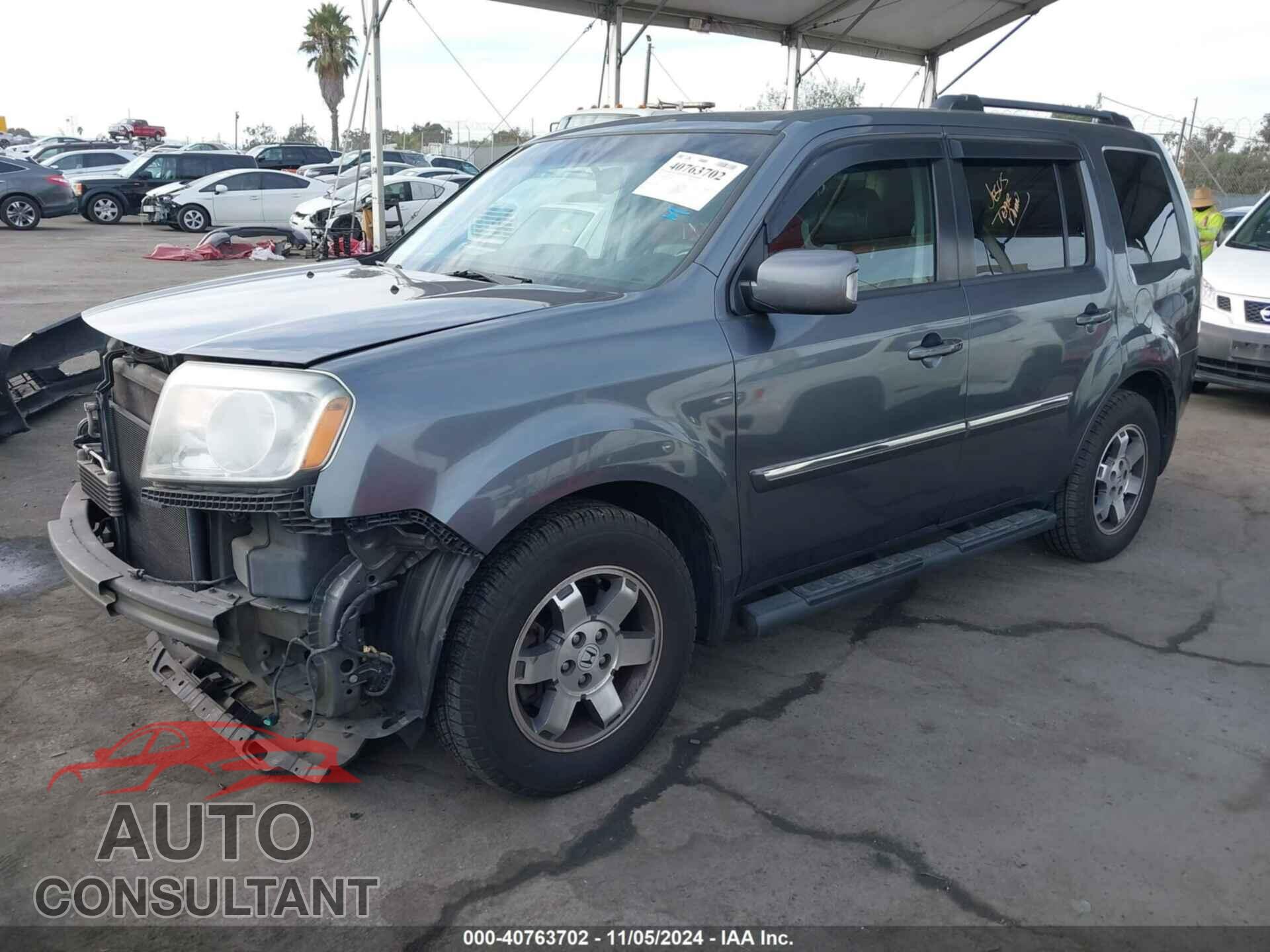 HONDA PILOT 2011 - 5FNYF4H96BB100829