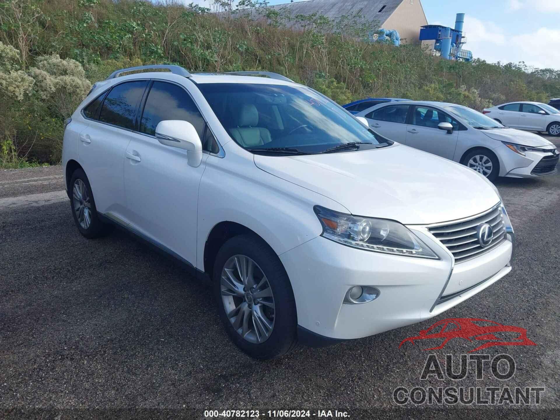 LEXUS RX 350 2013 - 2T2ZK1BA4DC117665