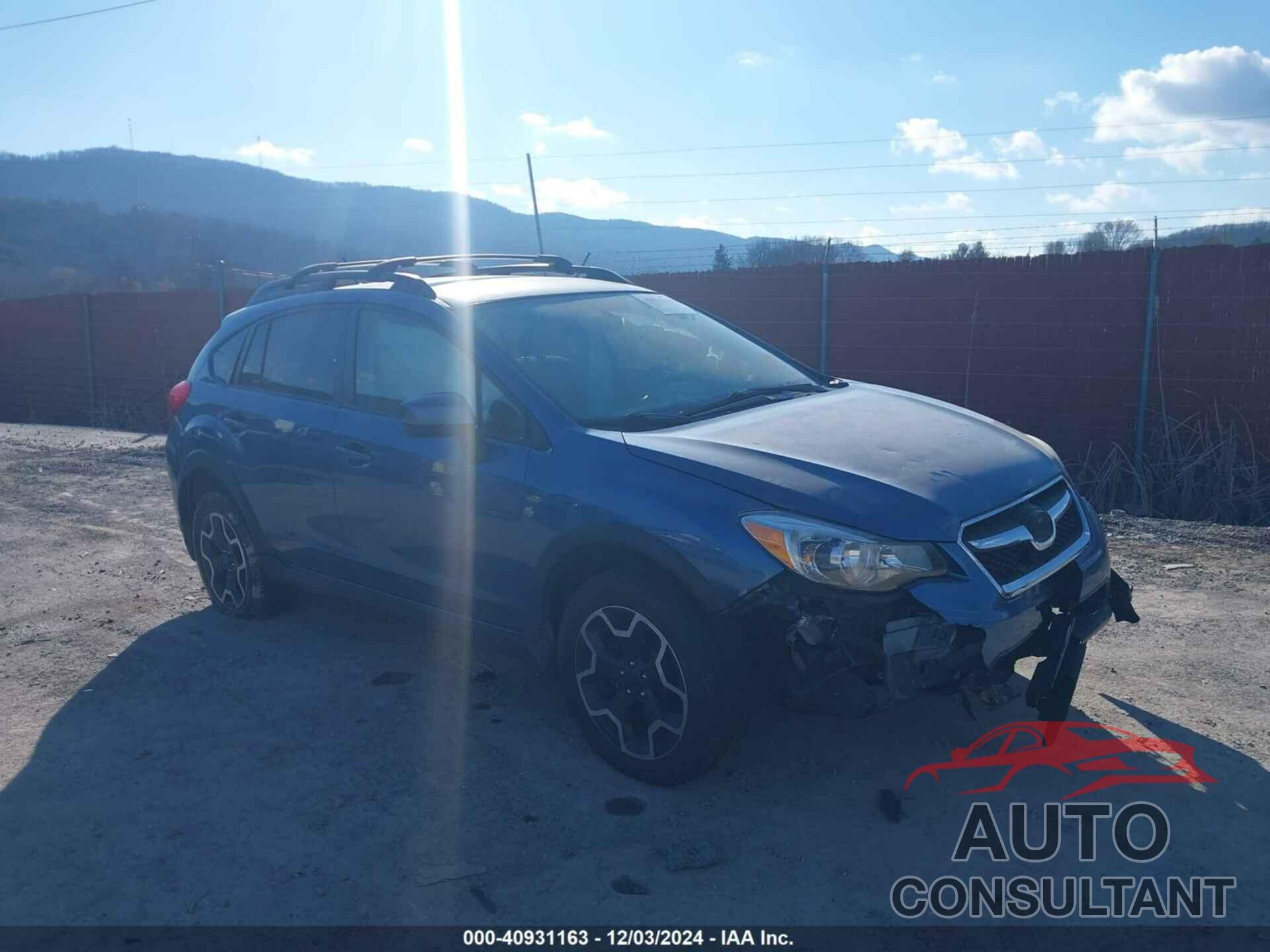 SUBARU XV CROSSTREK 2015 - JF2GPACC0F8305080