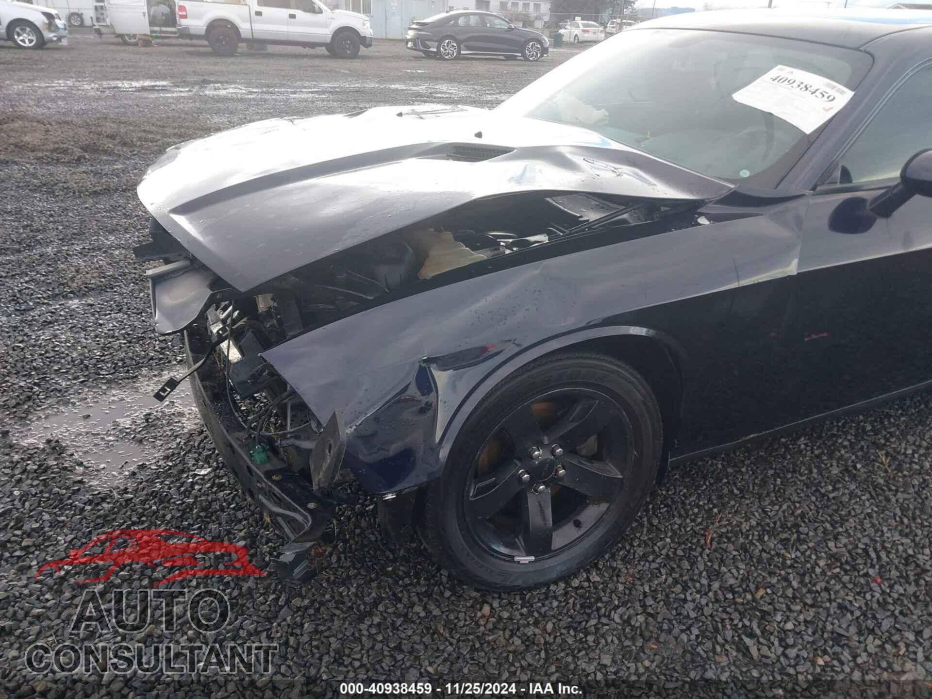 DODGE CHALLENGER 2012 - 2C3CDYAG3CH118222