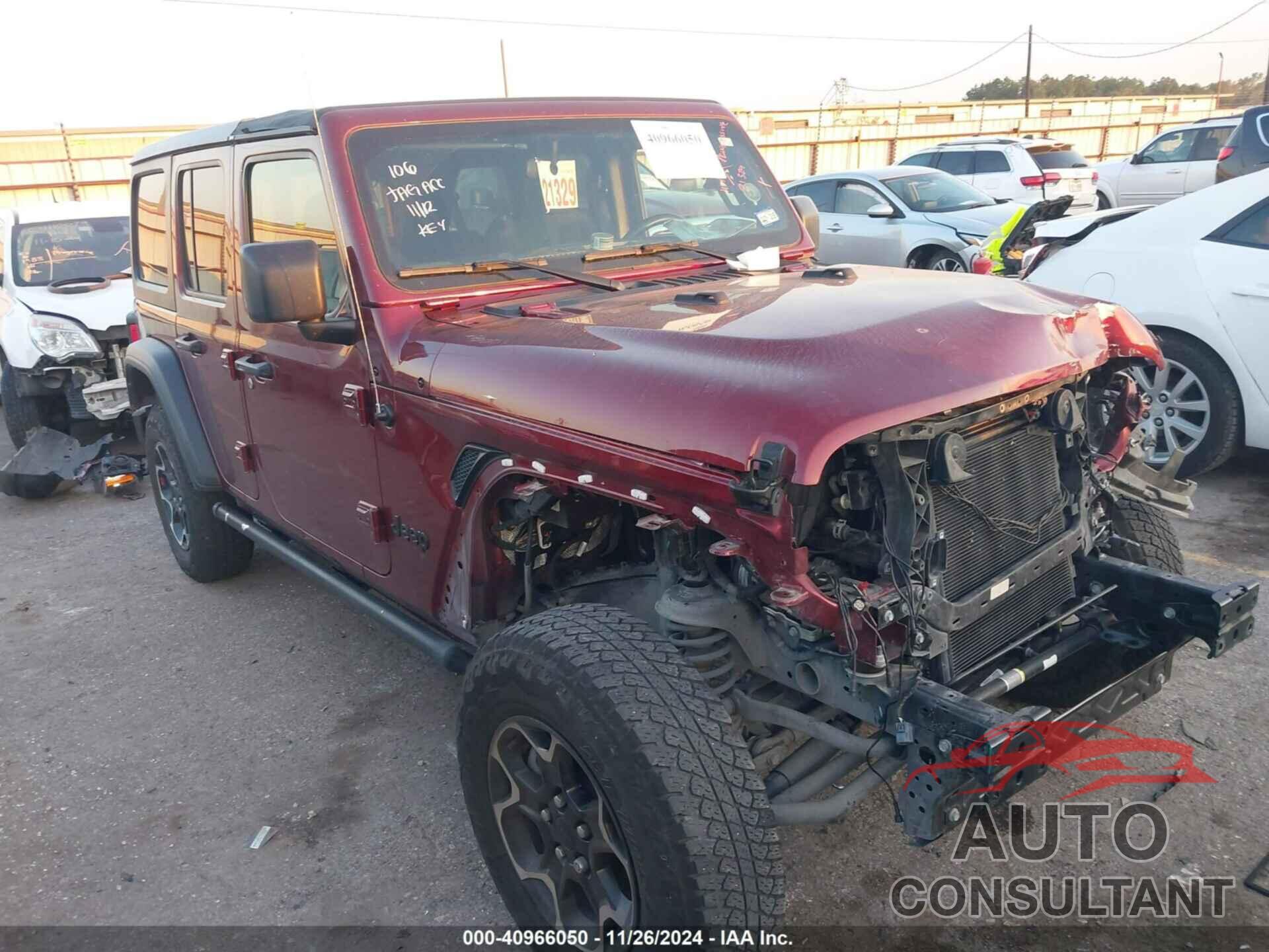 JEEP WRANGLER UNLIMITED 2021 - 1C4HJXDN9MW755567