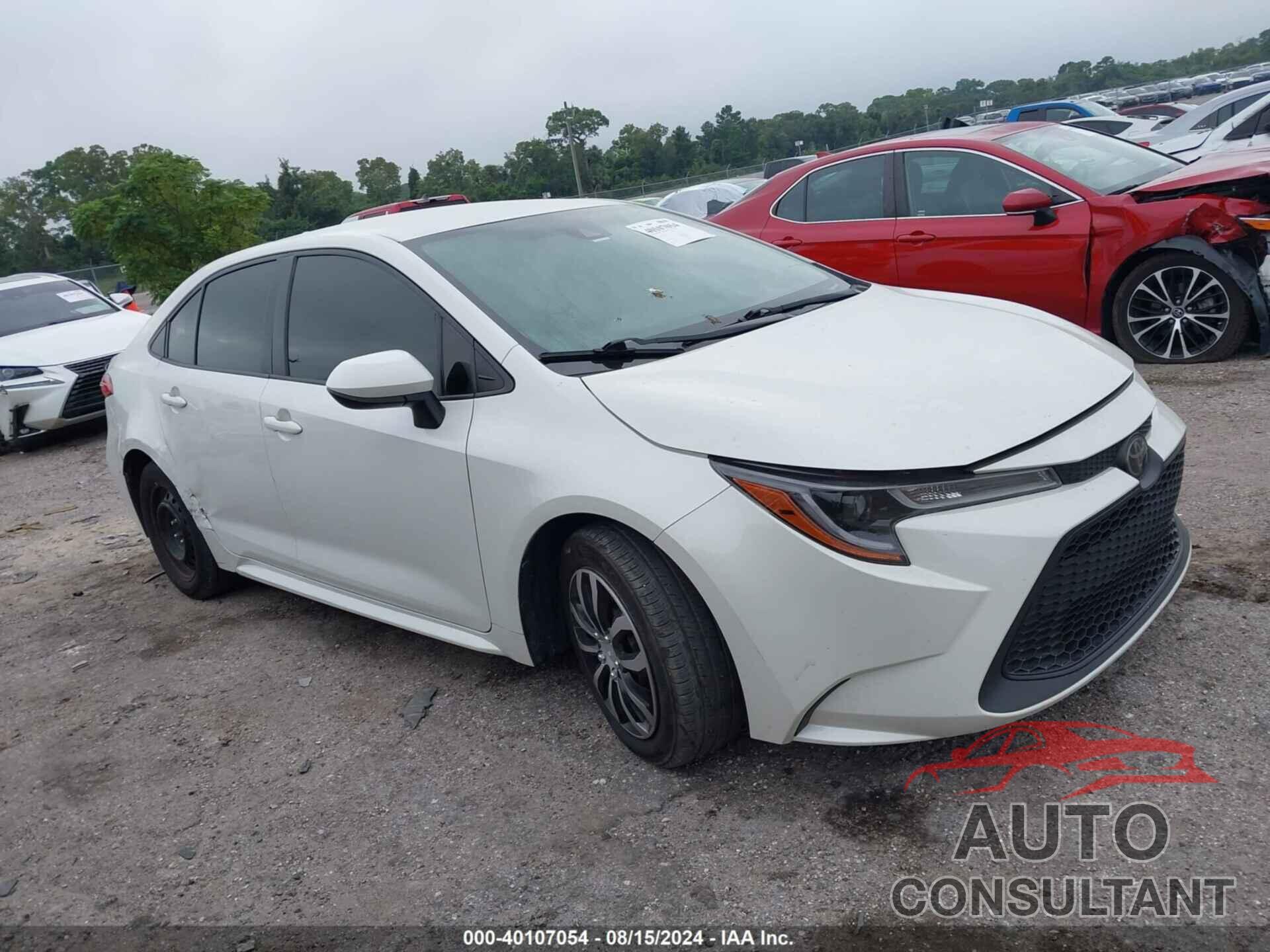TOYOTA COROLLA 2021 - JTDEPMAE2MJ118702