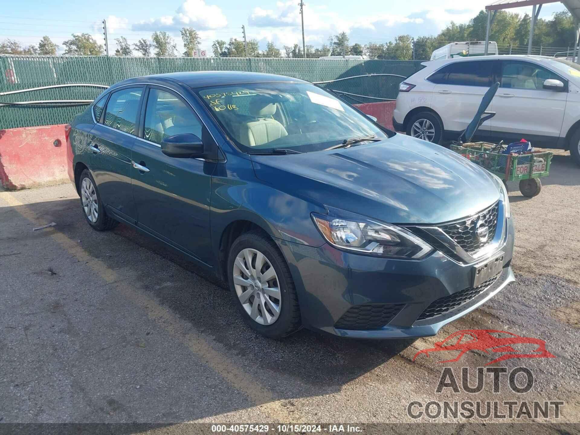 NISSAN SENTRA 2016 - 3N1AB7APXGY322134