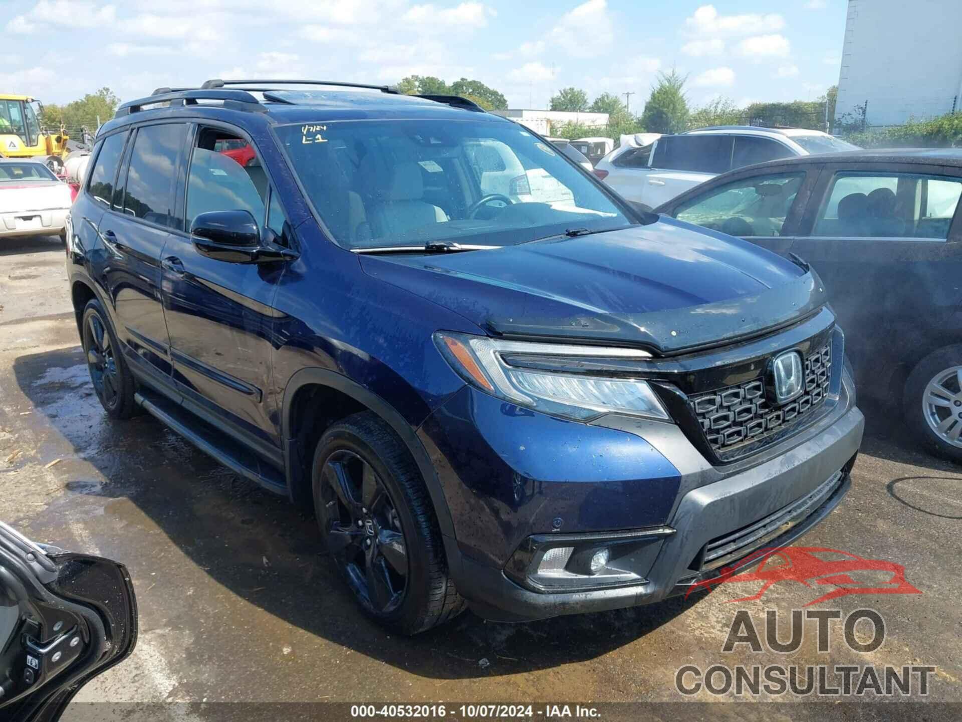 HONDA PASSPORT 2020 - 5FNYF8H05LB012316