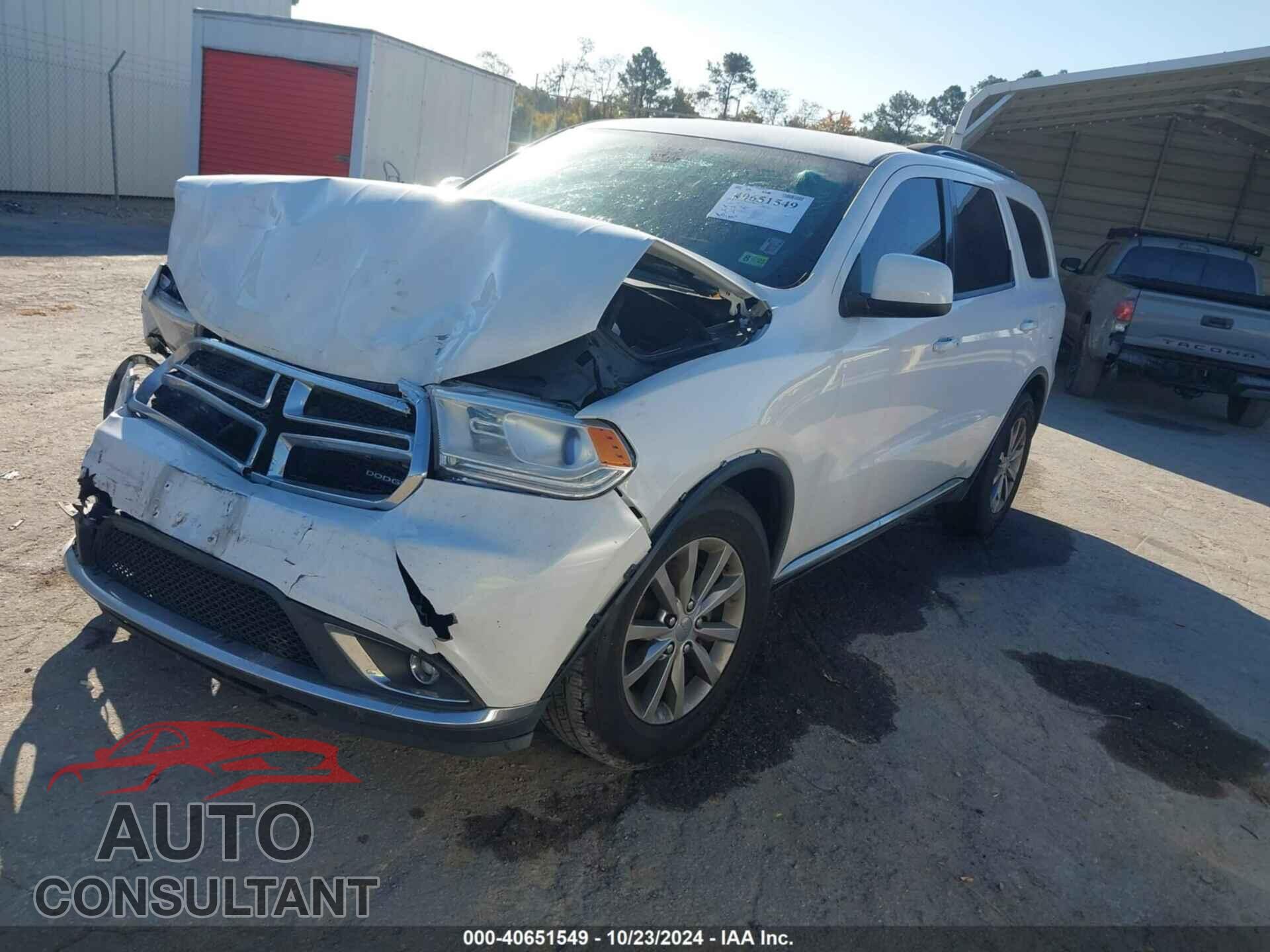 DODGE DURANGO 2017 - 1C4RDHAG0HC805769