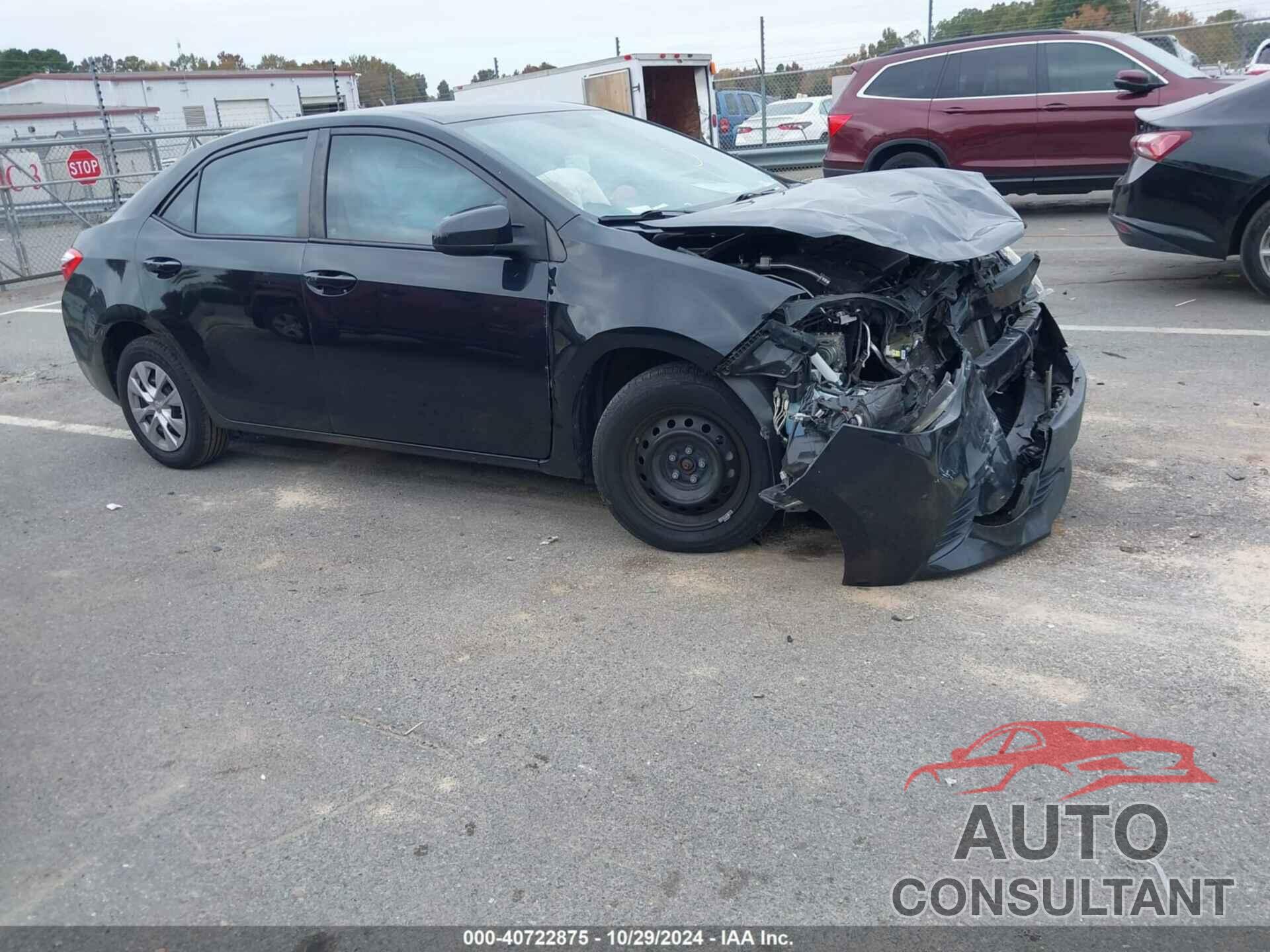 TOYOTA COROLLA 2016 - 2T1BURHE7GC720221