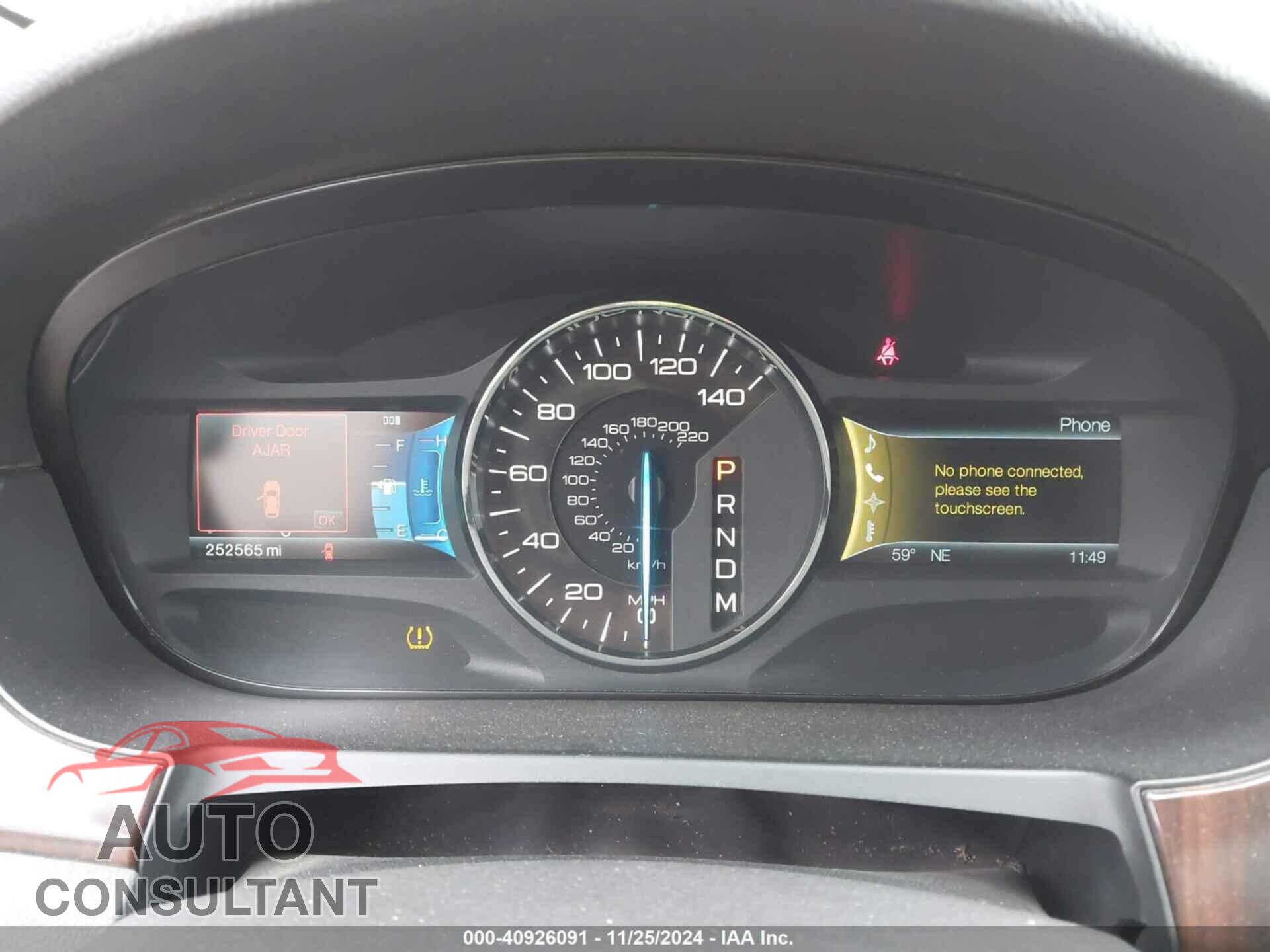 FORD EDGE 2011 - 2FMDK3KC0BBA33226