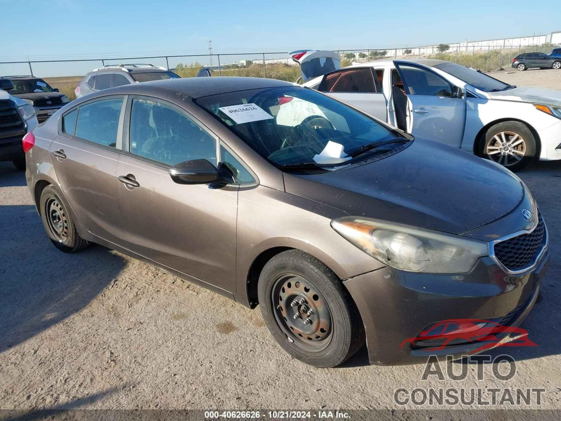 KIA FORTE 2015 - KNAFX4A65F5333674