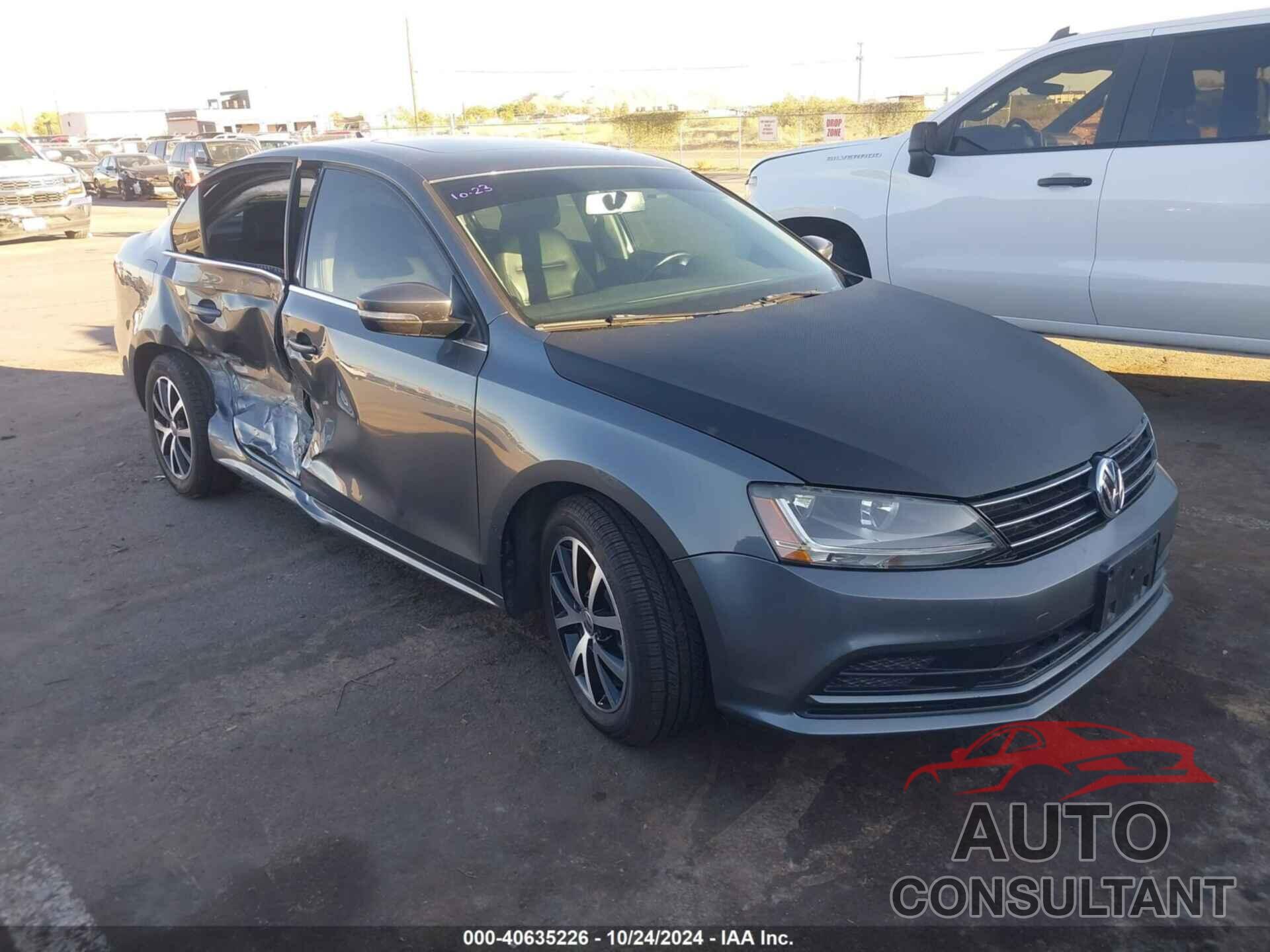 VOLKSWAGEN JETTA 2017 - 3VWDB7AJ8HM263080