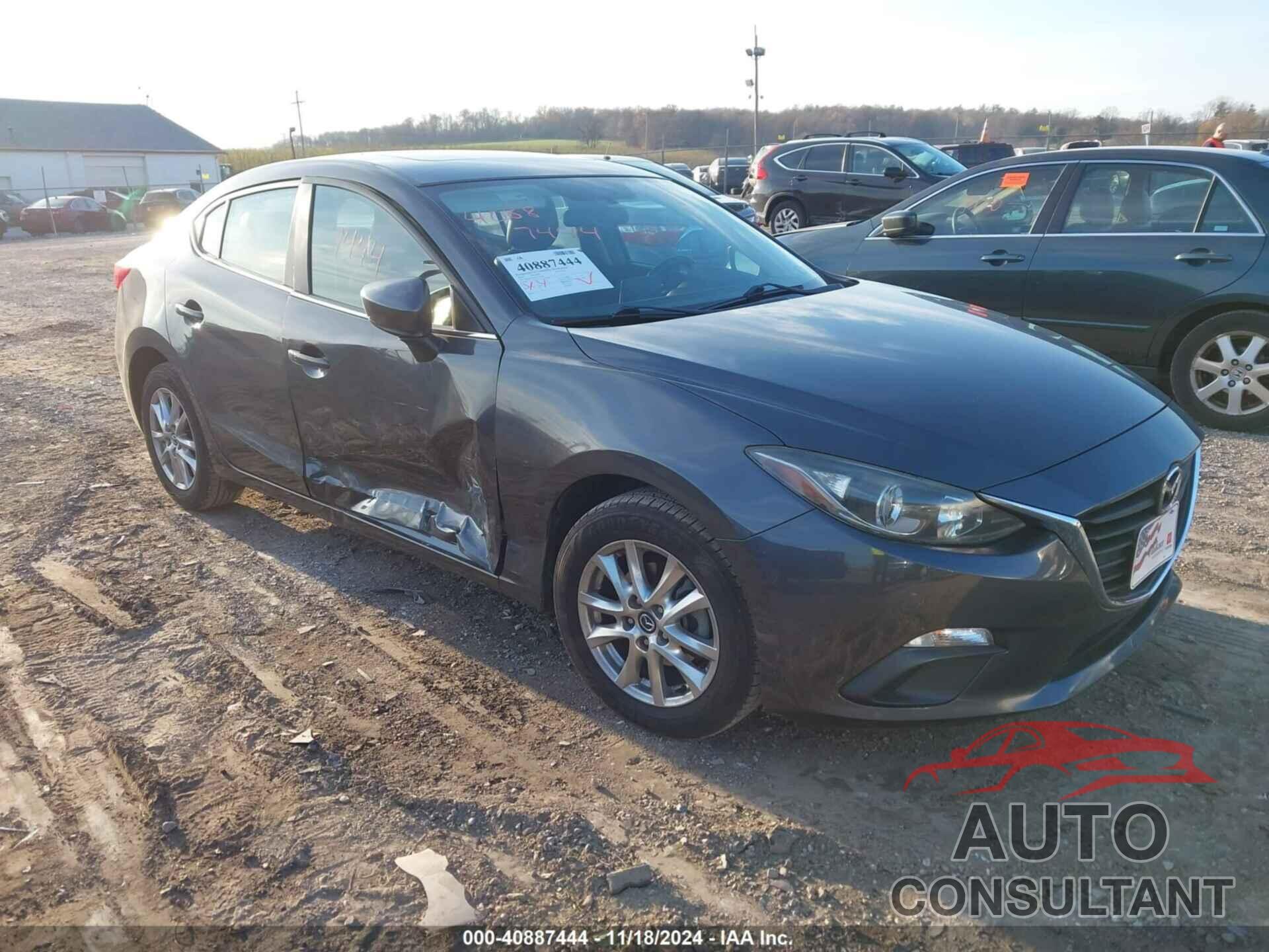 MAZDA MAZDA3 2014 - JM1BM1W70E1150148