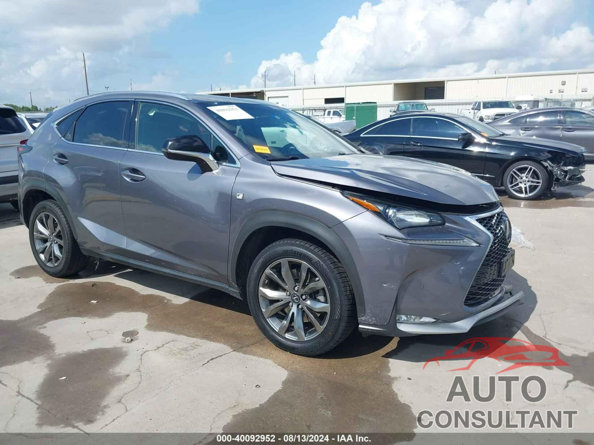 LEXUS NX 200T 2016 - JTJYARBZ2G2041760