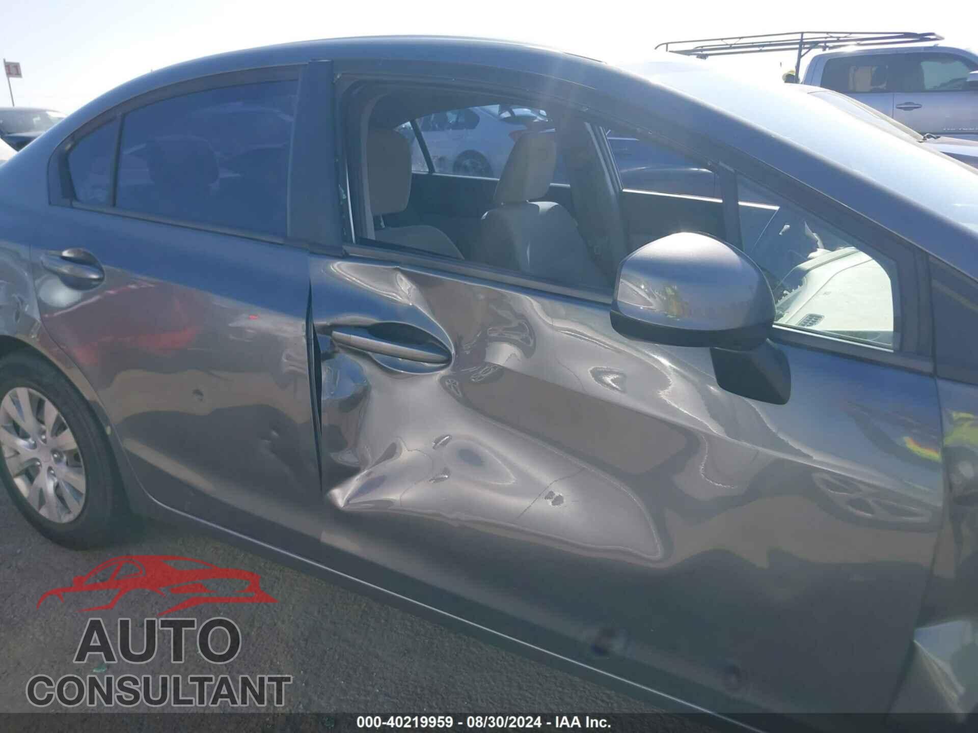 HONDA CIVIC 2012 - 19XFB2F57CE324111