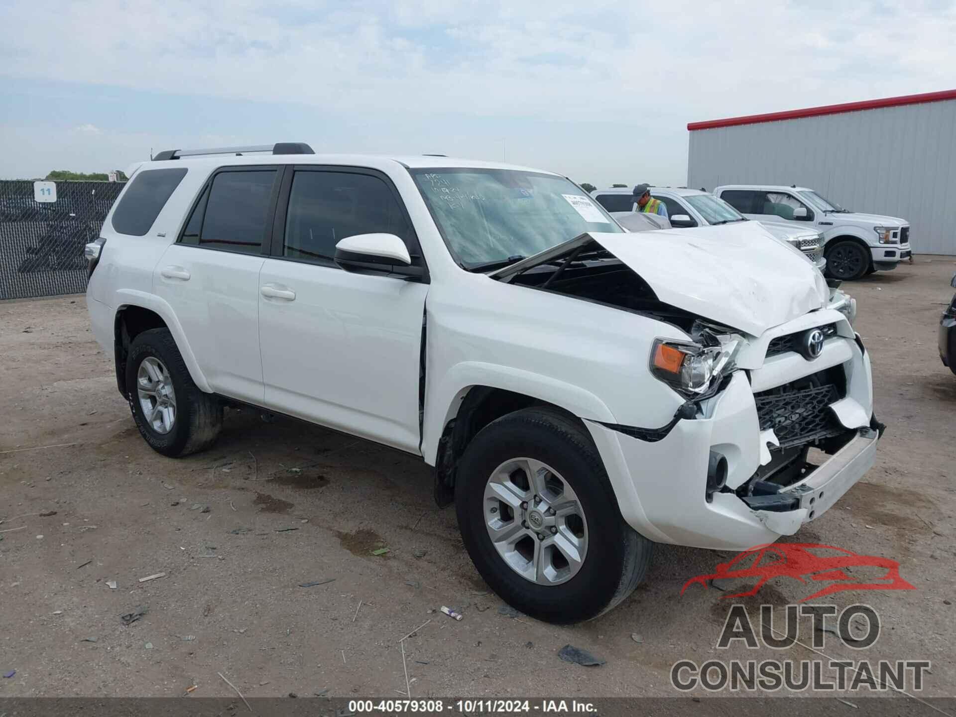 TOYOTA 4RUNNER 2019 - JTEZU5JR7K5197241