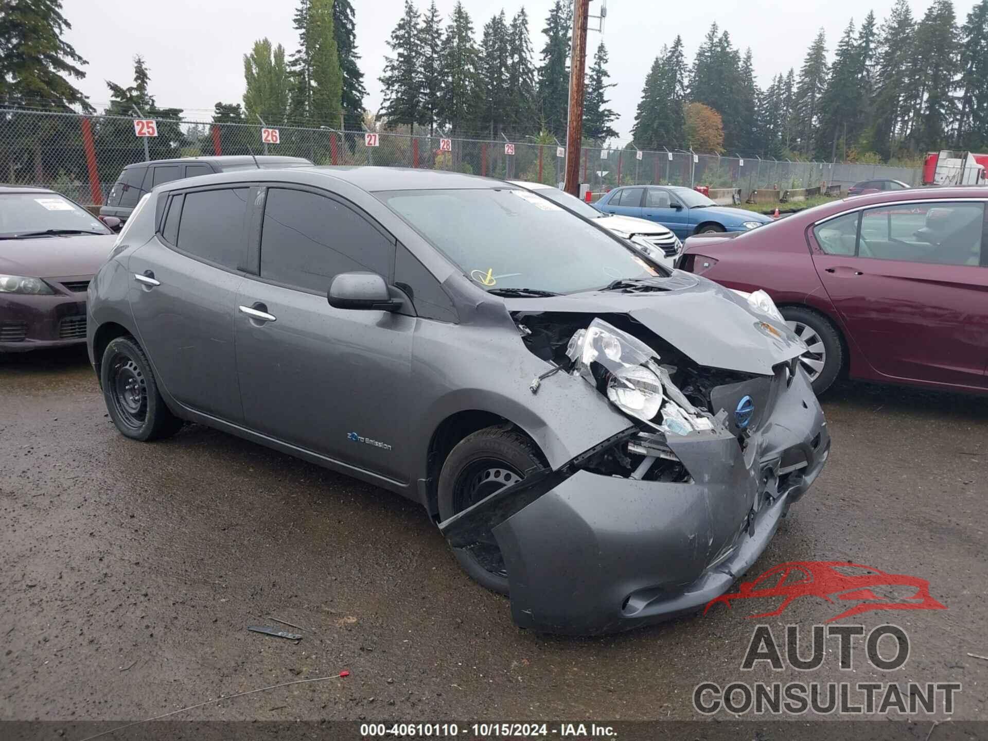 NISSAN LEAF 2015 - 1N4AZ0CPXFC326162