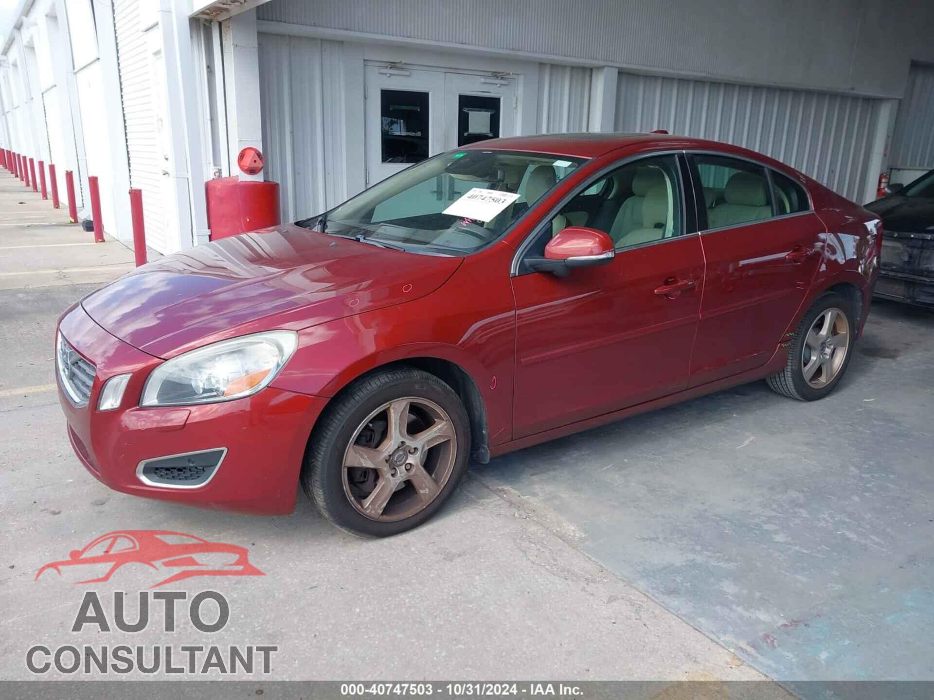VOLVO S60 2013 - YV1612FS5D2180432