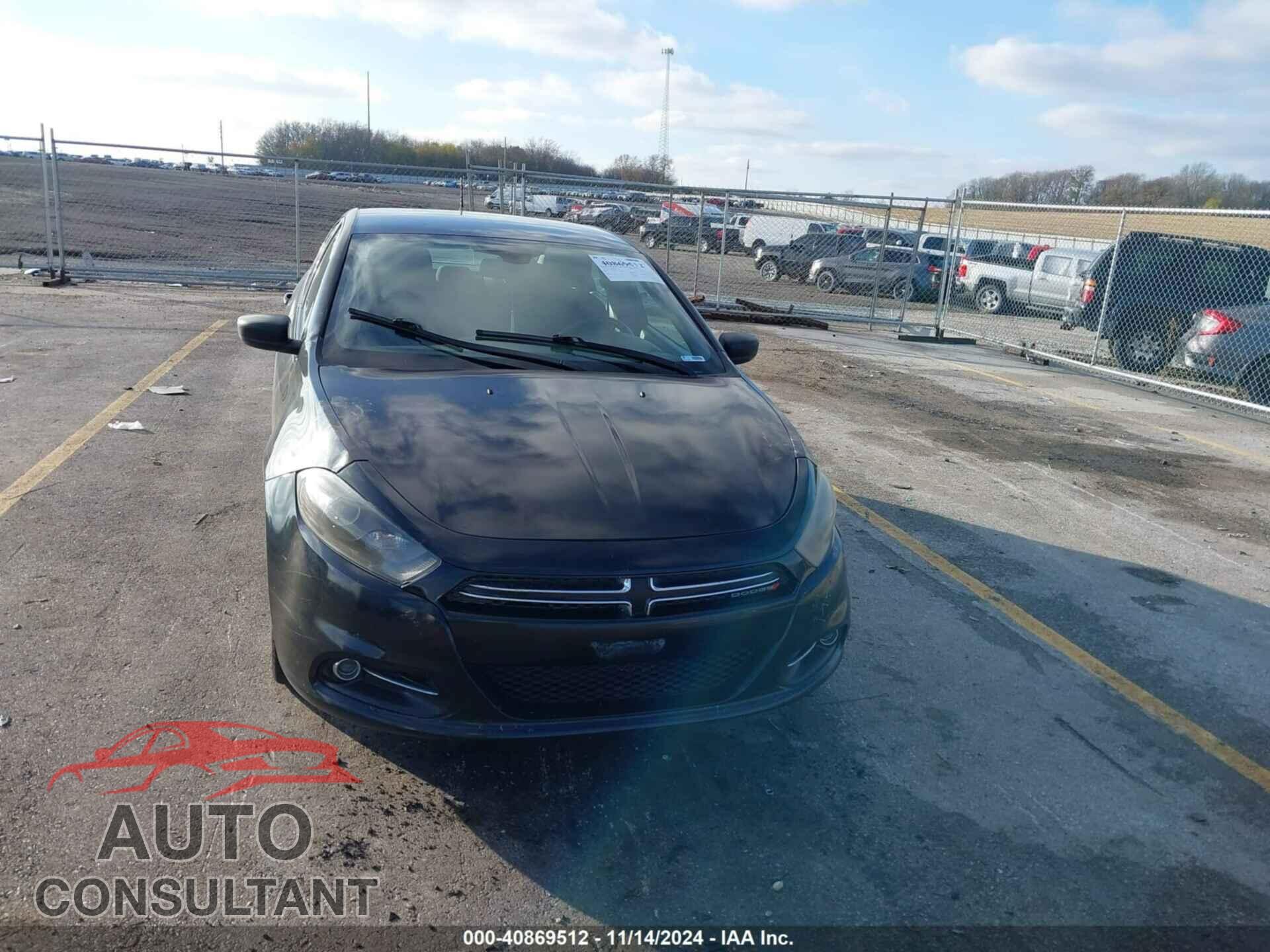 DODGE DART 2015 - 1C3CDFBB2FD227733