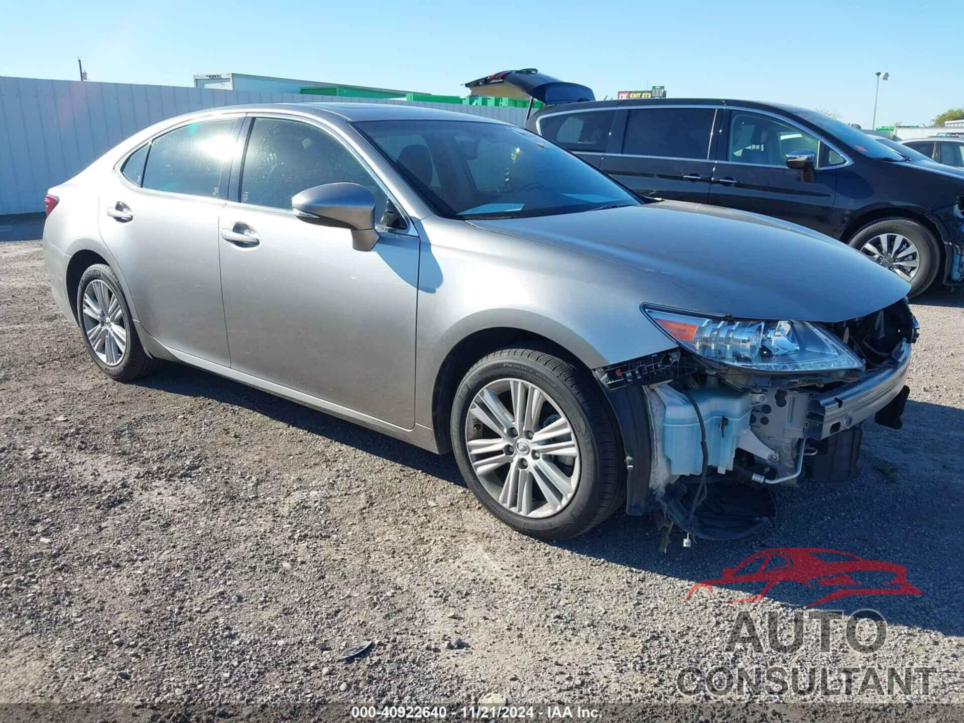 LEXUS ES 350 2015 - JTHBK1GG7F2193660