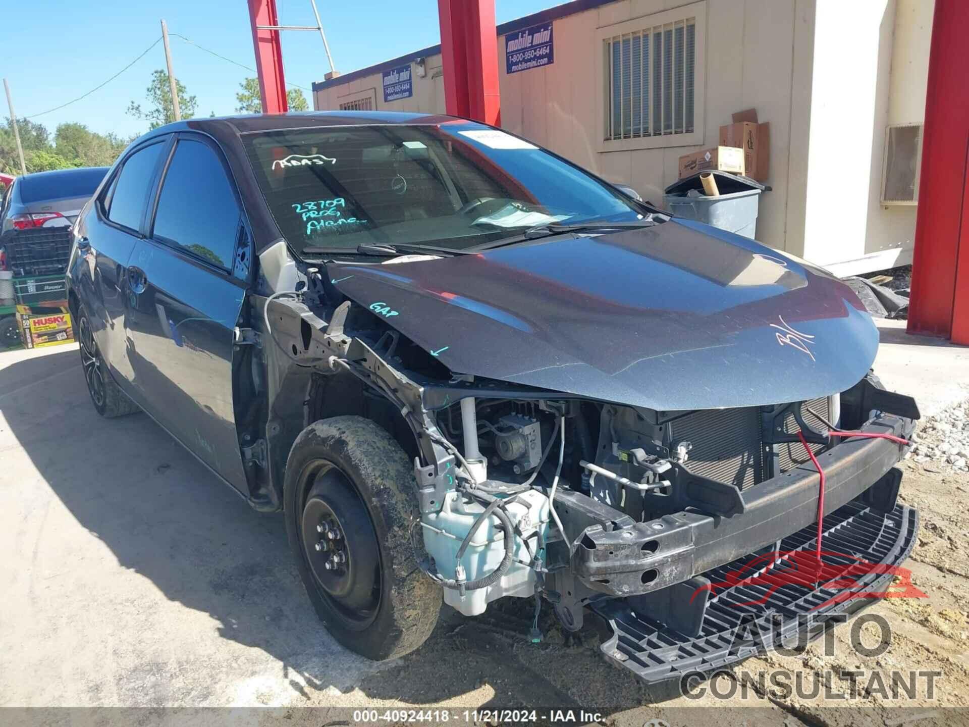TOYOTA COROLLA 2016 - 2T1BURHE1GC691461