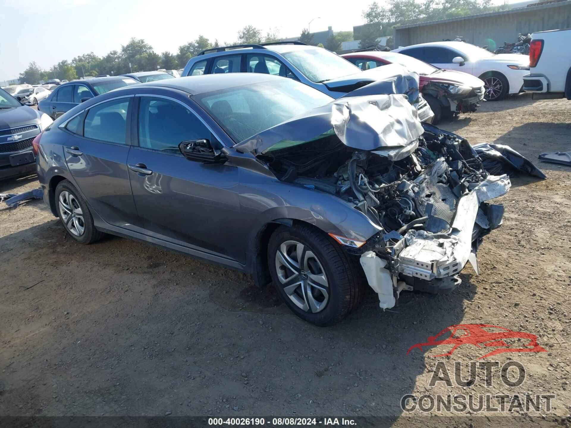 HONDA CIVIC 2018 - 2HGFC2E59JH516857