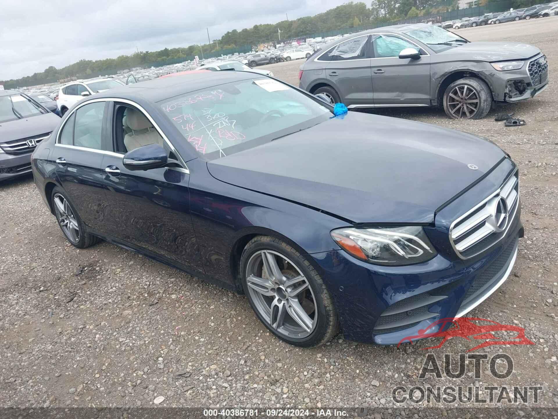 MERCEDES-BENZ E 450 2019 - WDDZF6JB9KA499246