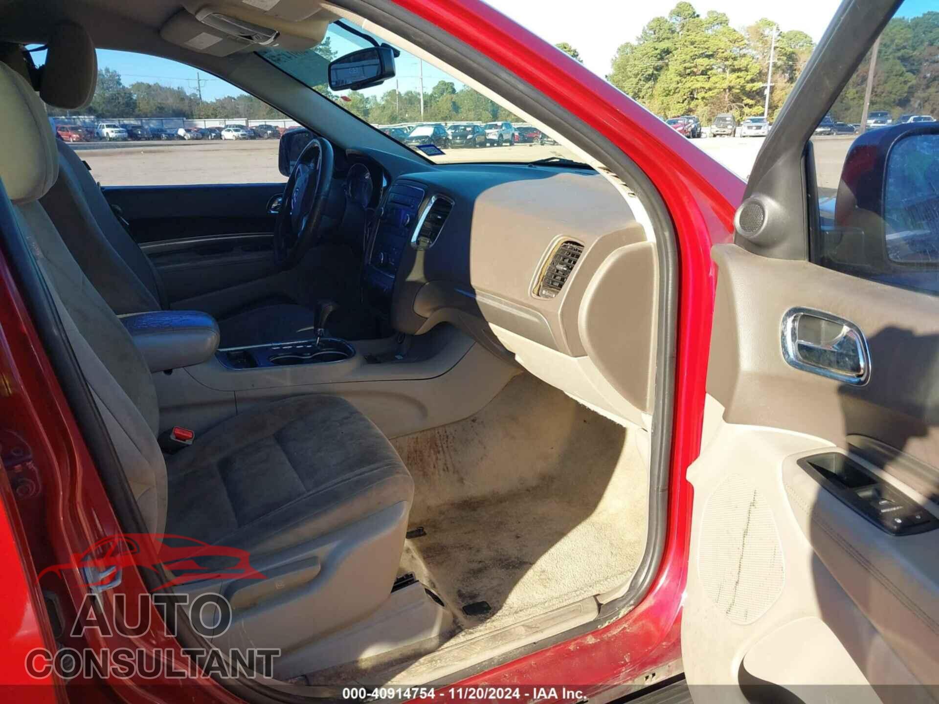 DODGE DURANGO 2013 - 1C4RDHAGXDC527344