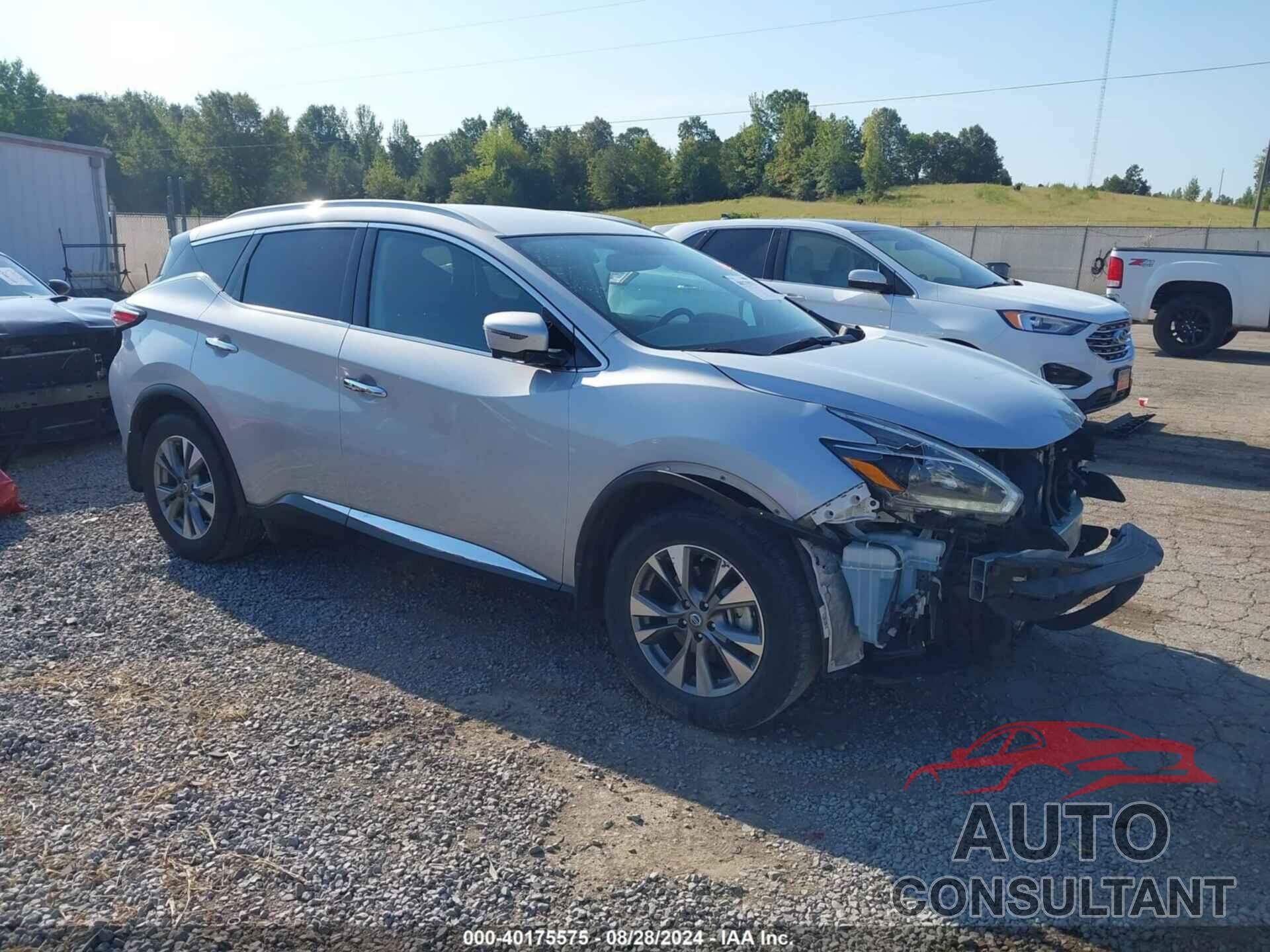 NISSAN MURANO 2018 - 5N1AZ2MG8JN142948