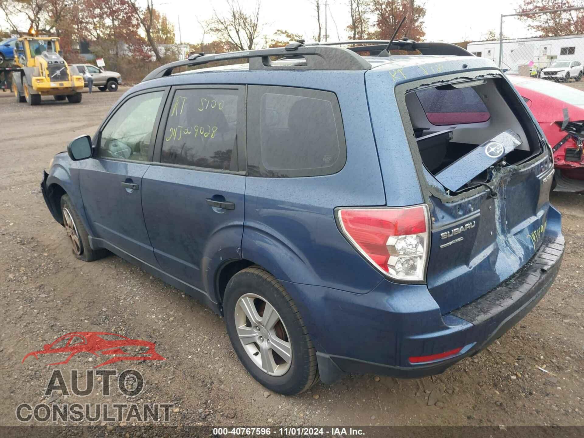 SUBARU FORESTER 2012 - JF2SHBBC2CH436604