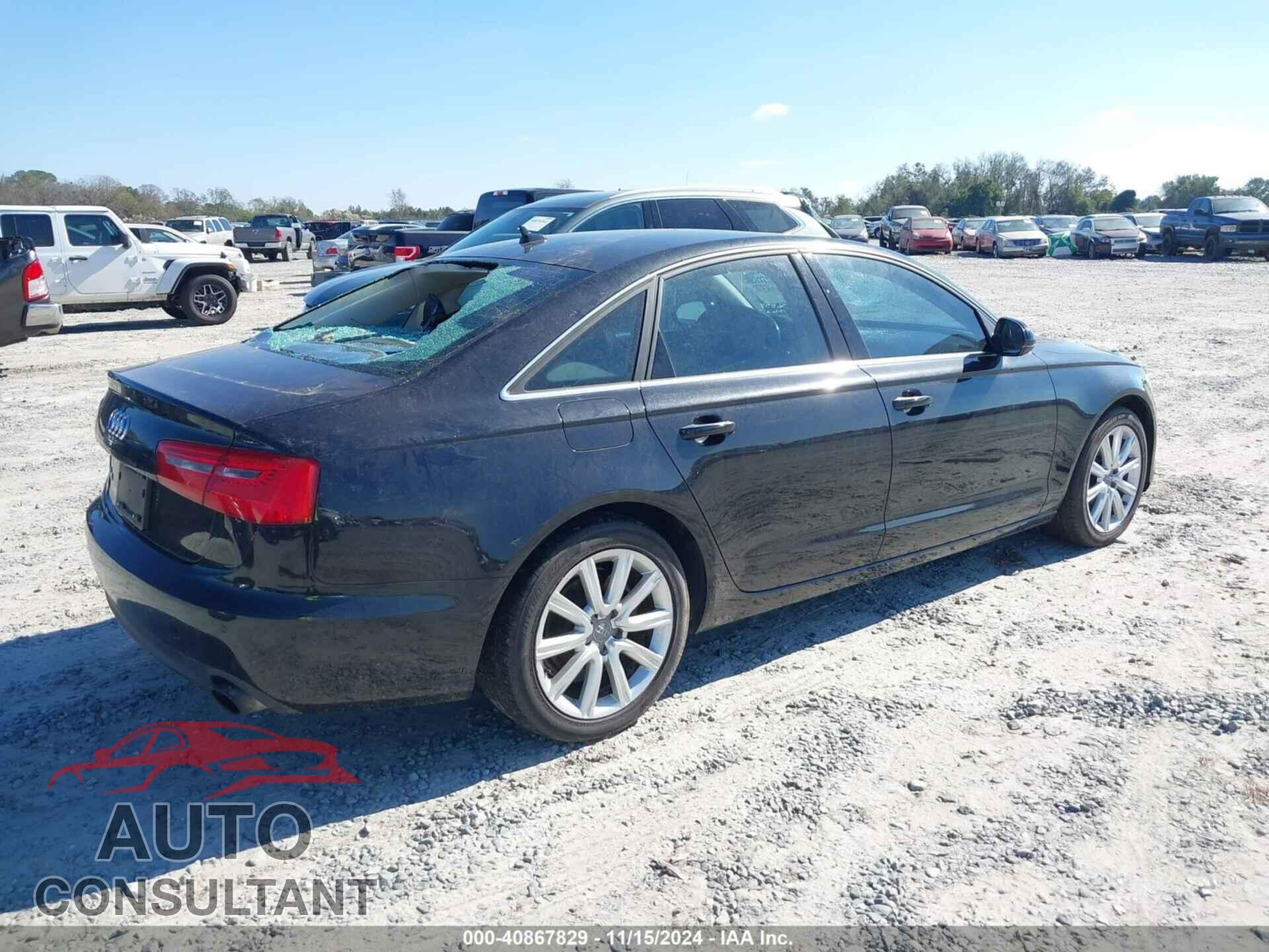 AUDI A6 2013 - WAUDFAFC2DN082407