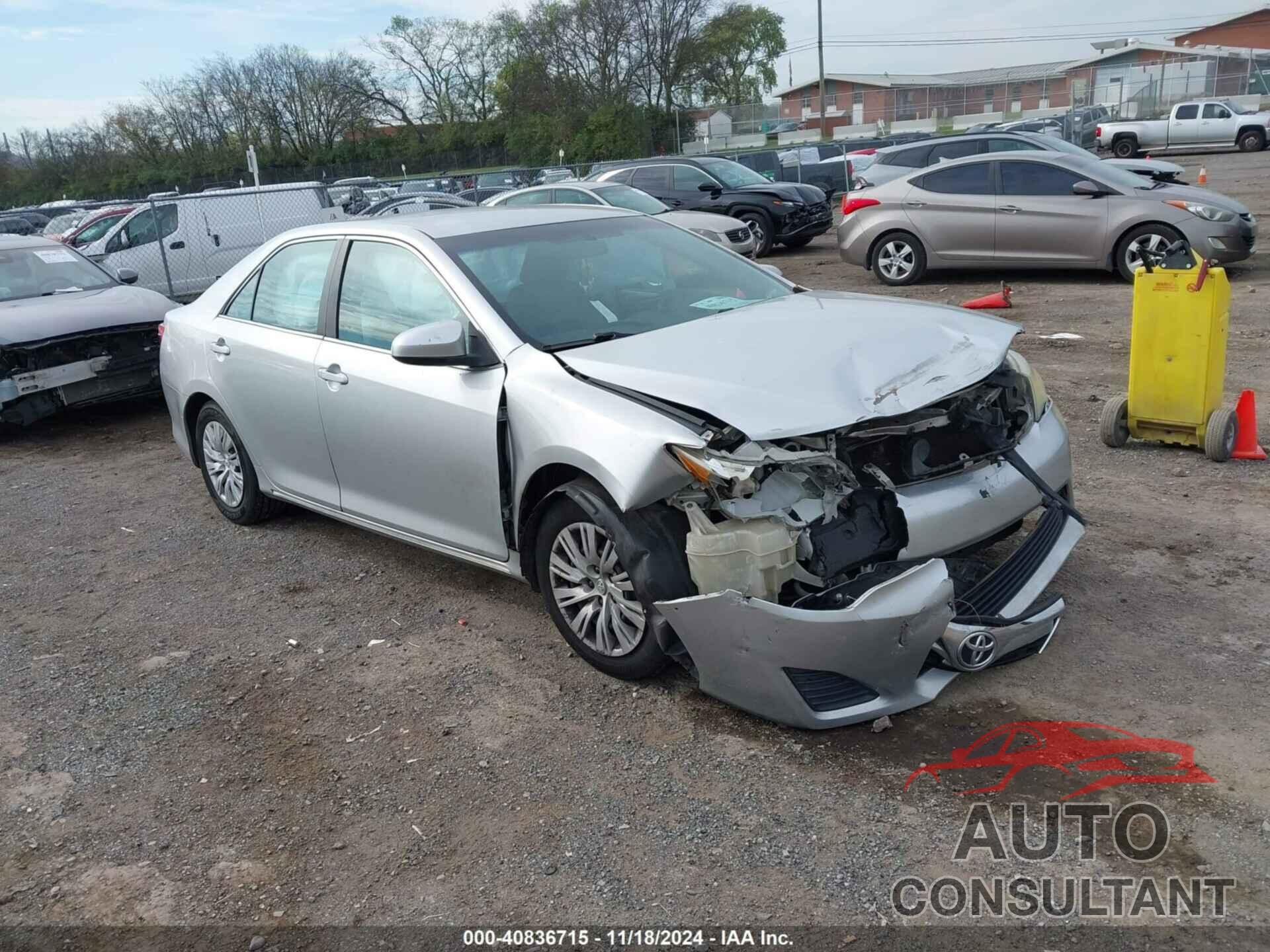 TOYOTA CAMRY 2012 - 4T4BF1FK2CR208403