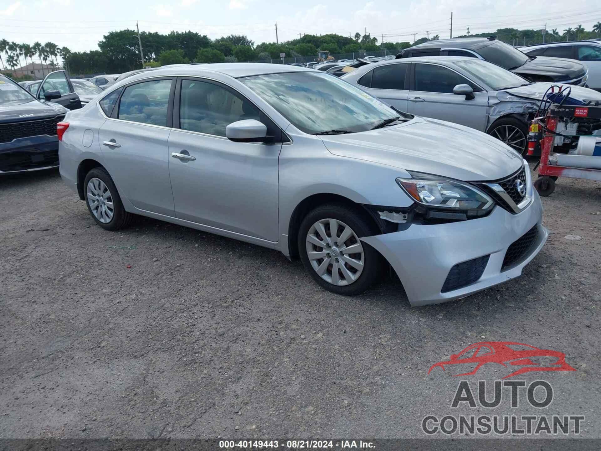 NISSAN SENTRA 2017 - 3N1AB7AP9HY210295