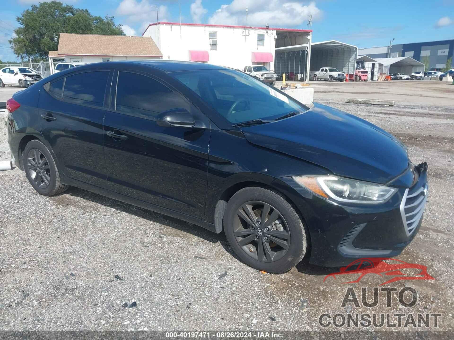 HYUNDAI ELANTRA 2017 - 5NPD84LF7HH162157