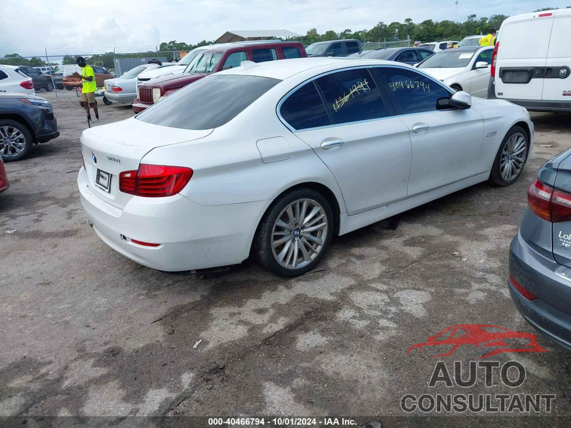 BMW 5 SERIES 2016 - WBA5A5C56GG348374