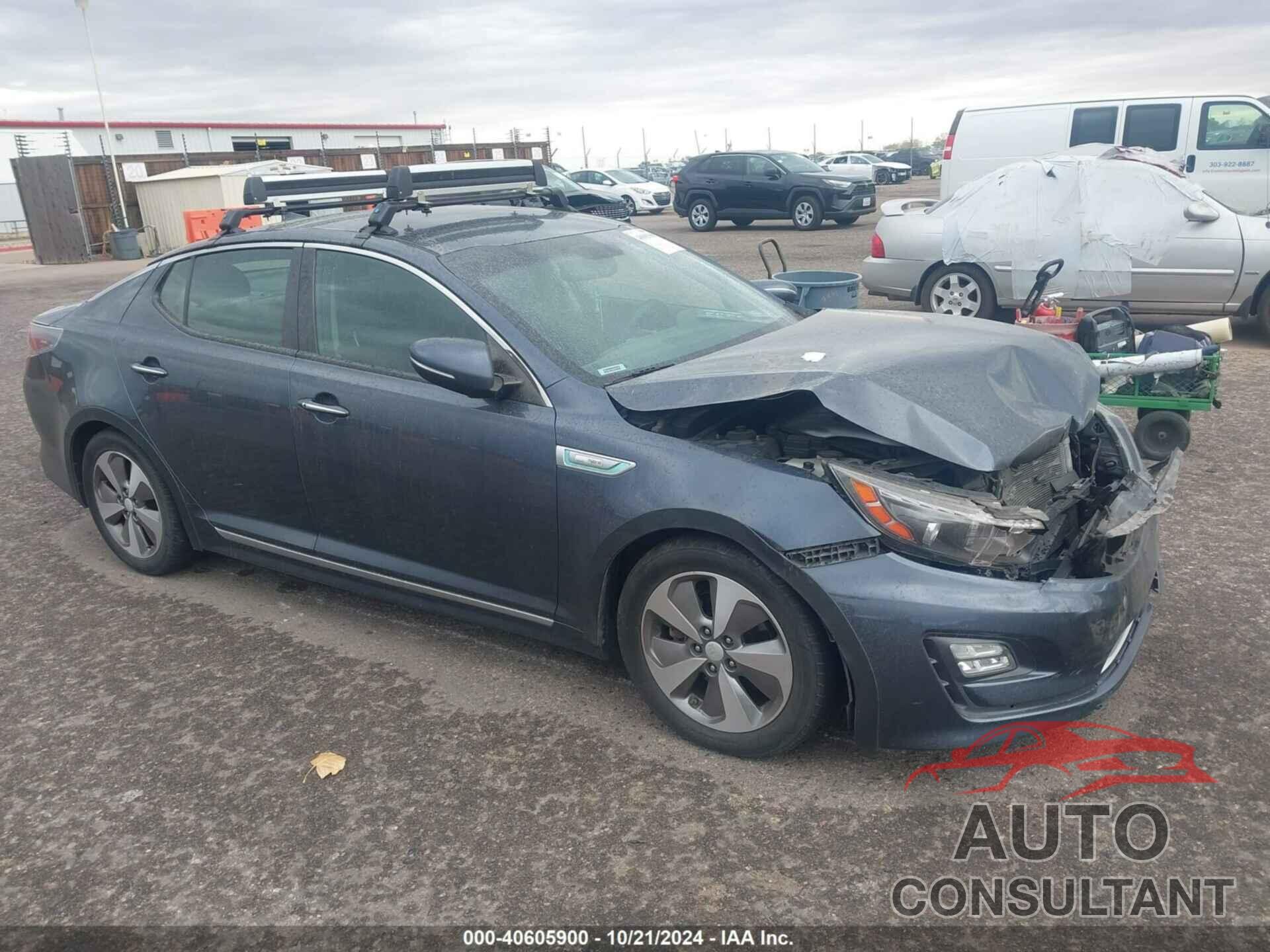 KIA OPTIMA HYBRID 2014 - KNAGN4ADXE5068709