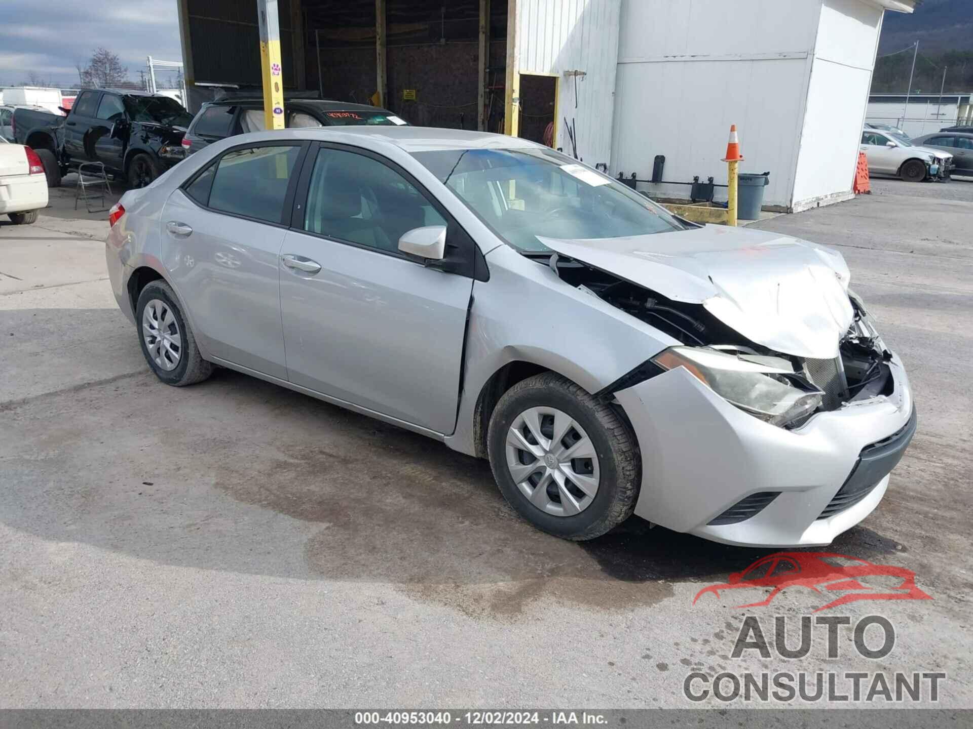 TOYOTA COROLLA 2014 - 5YFBURHE9EP130230