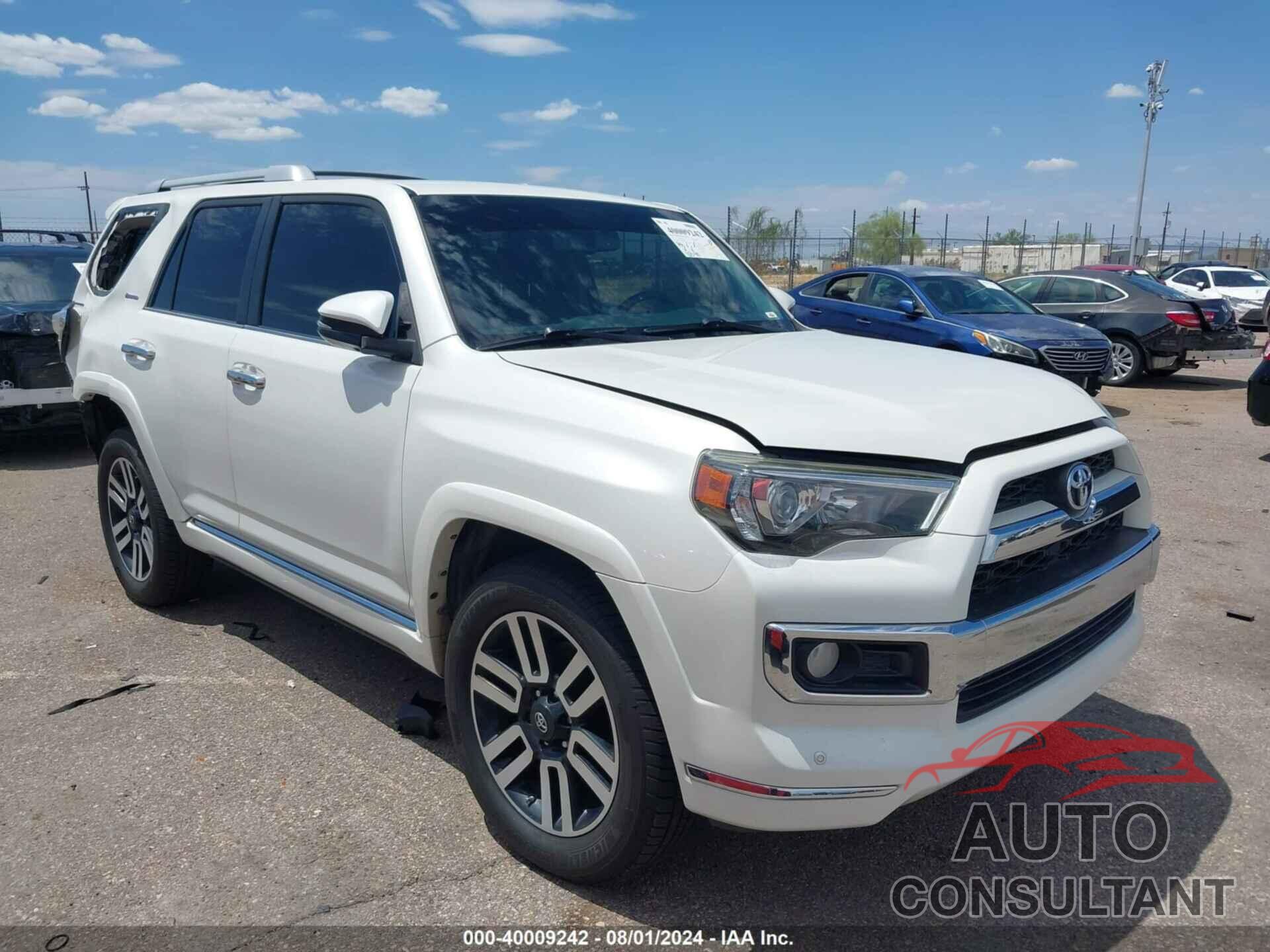 TOYOTA 4RUNNER 2017 - JTEBU5JRXH5482493