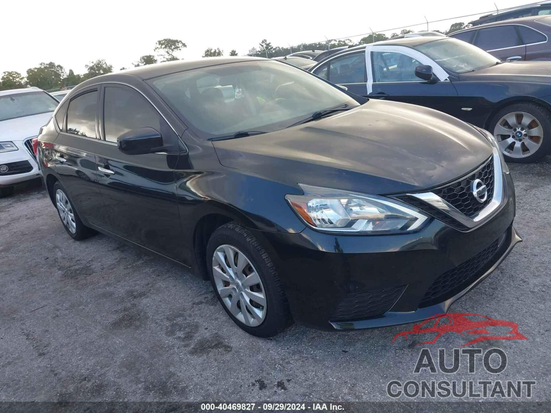 NISSAN SENTRA 2019 - 3N1AB7AP1KY282972