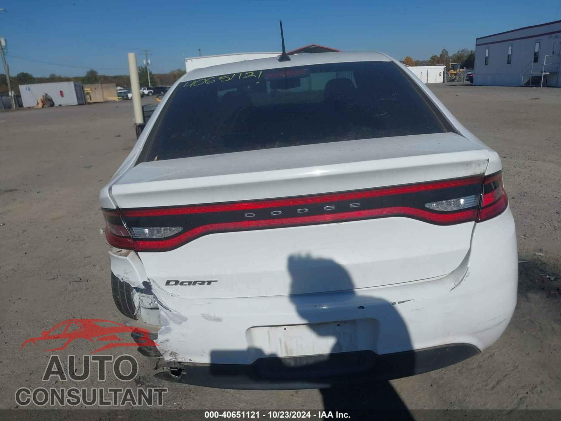 DODGE DART 2013 - 1C3CDFAA8DD323288