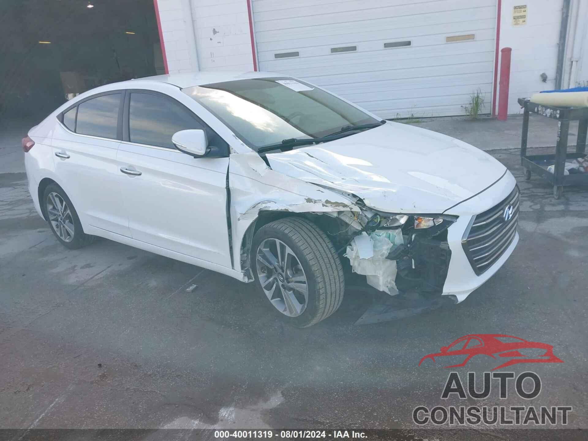HYUNDAI ELANTRA 2017 - 5NPD84LF6HH005090