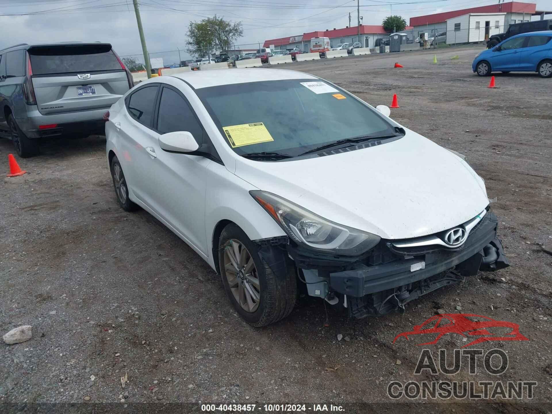 HYUNDAI ELANTRA 2014 - 5NPDH4AE4EH505352