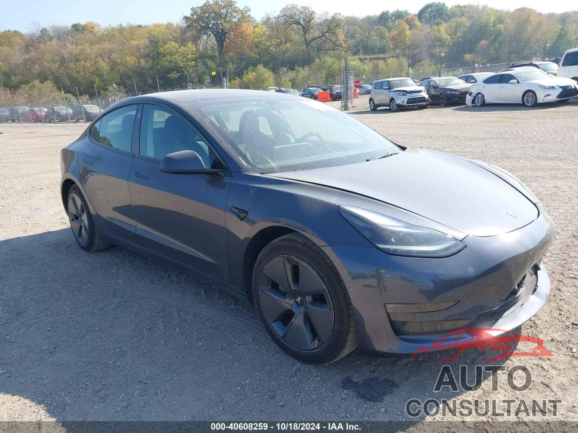 TESLA MODEL 3 2022 - 5YJ3E1EB0NF338344