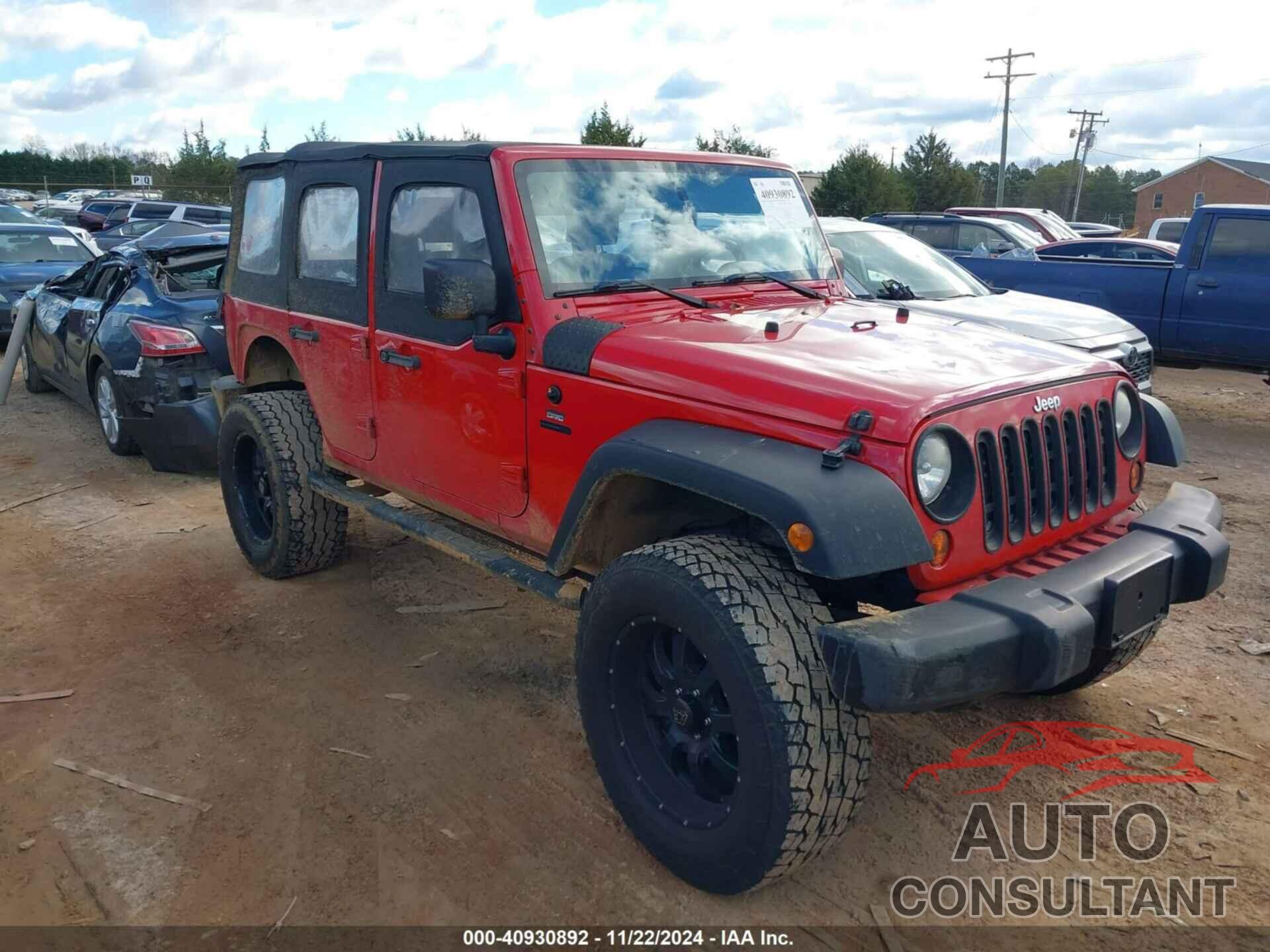 JEEP WRANGLER UNLIMITED 2009 - 1J4GA39189L785320