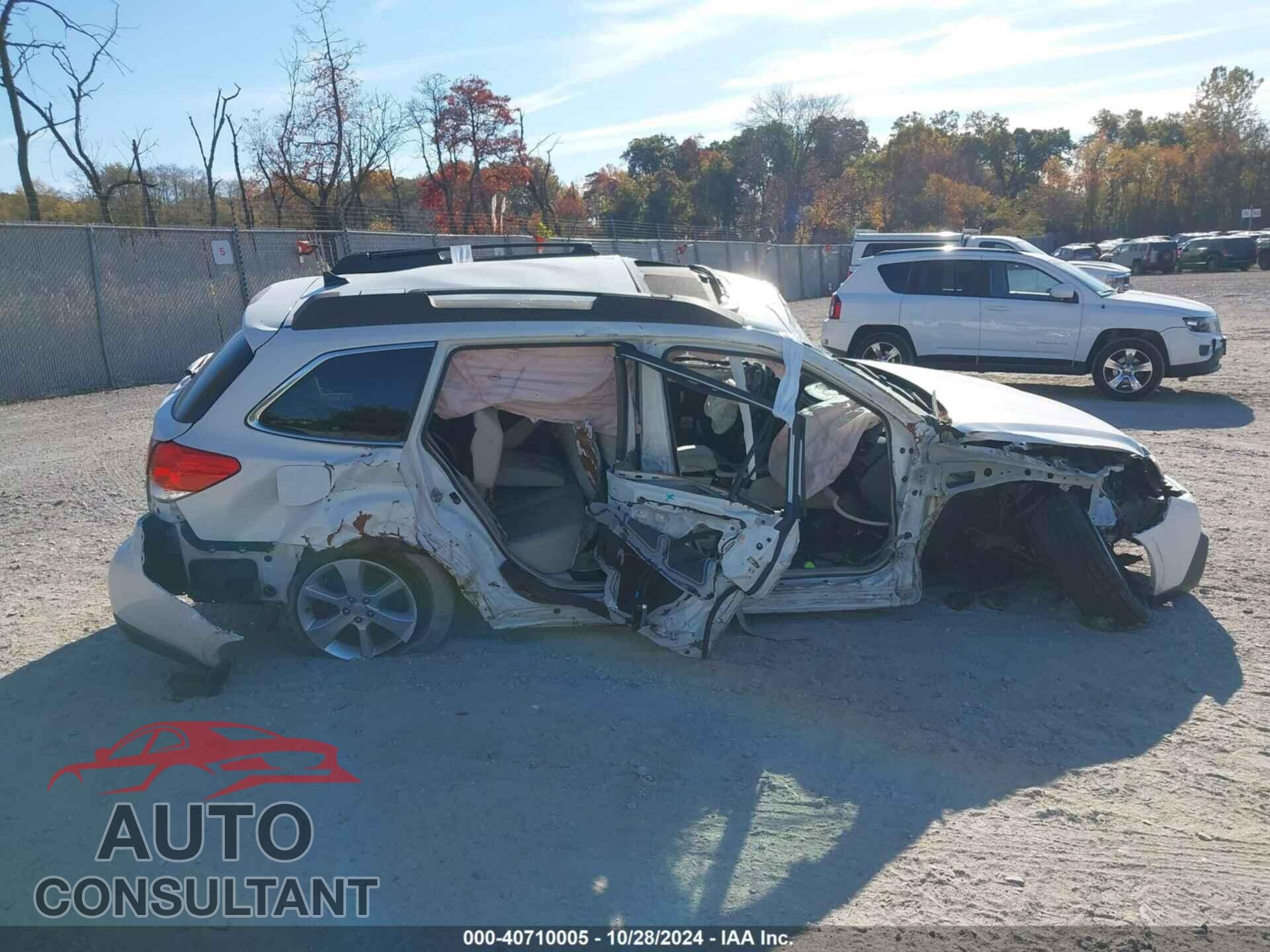 SUBARU OUTBACK 2014 - 4S4BRBLC9E3309984