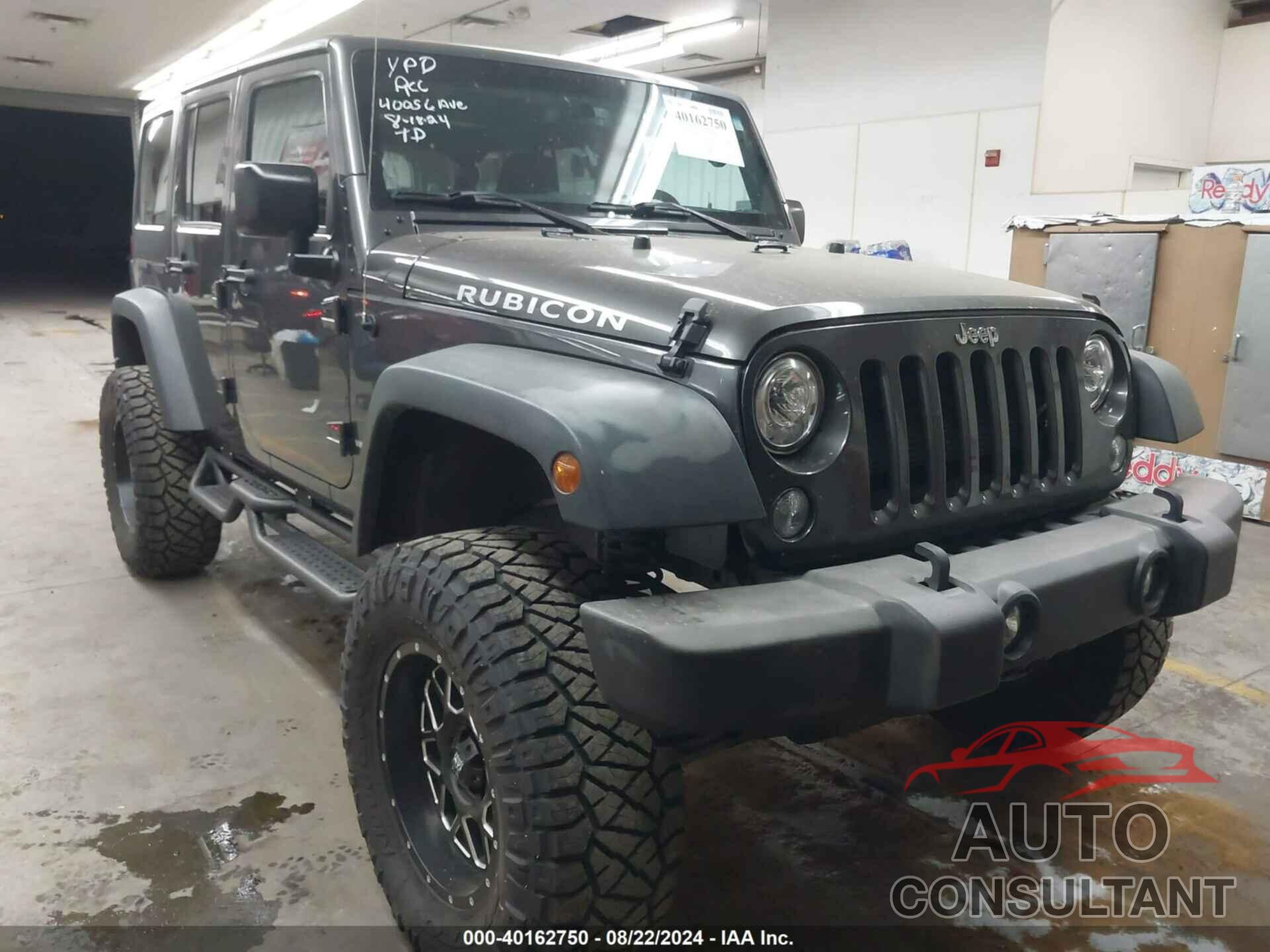 JEEP WRANGLER UNLIMITED 2018 - 1C4BJWFG6JL806499