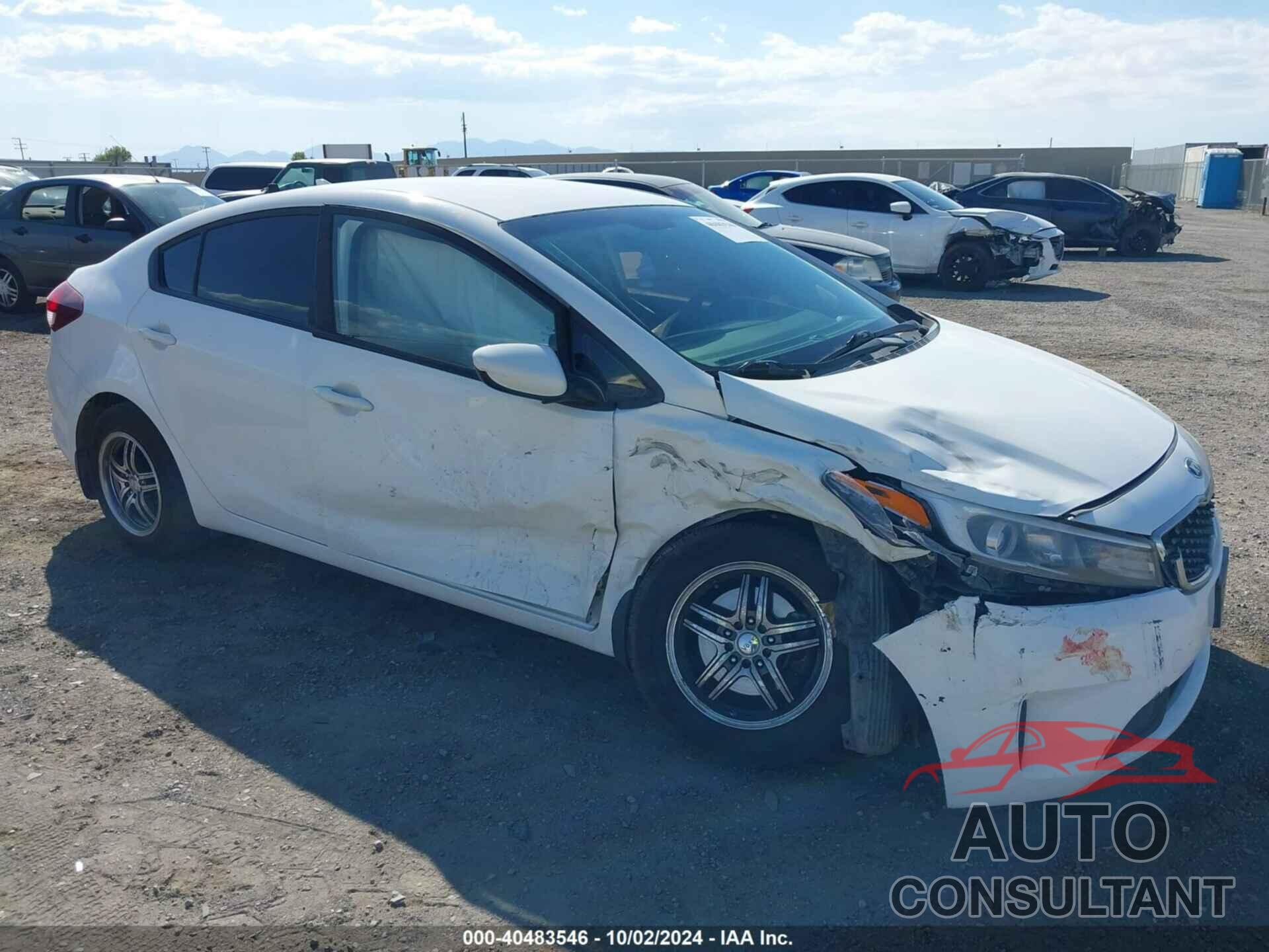 KIA FORTE 2017 - 3KPFK4A71HE066468